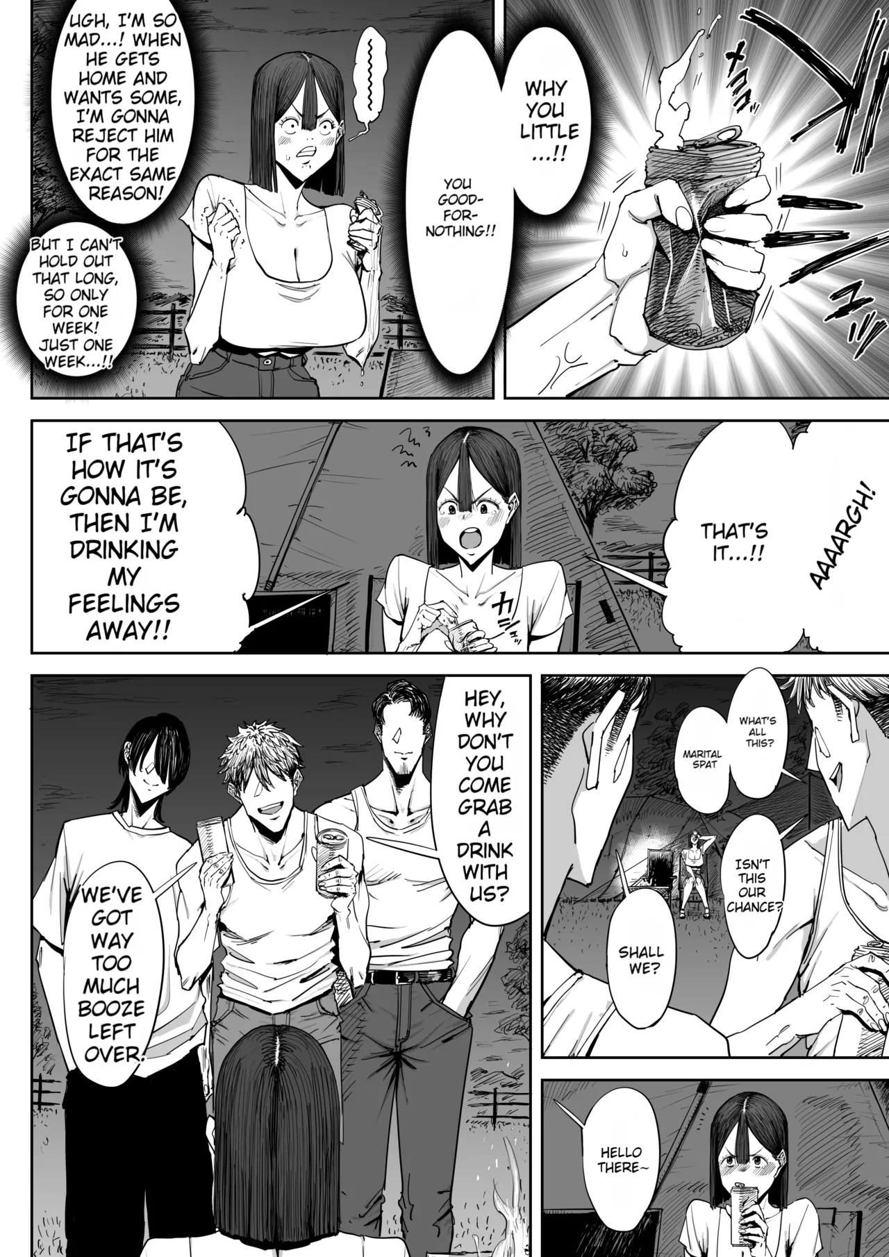 [Shioji] The Story of Fucking a Married Woman with a Huge Ass Until Morning [English][MTL] Bildnummer 11