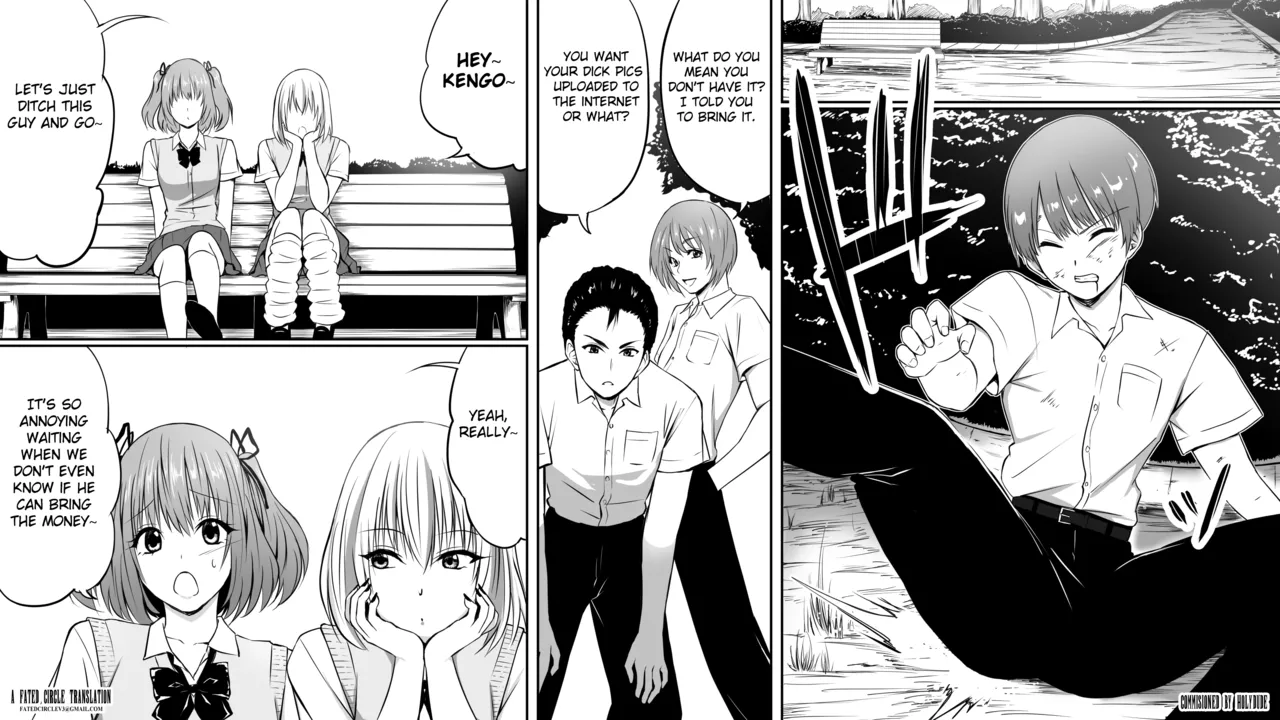 [Sankaku Batsumaru] Ijime no fukushu no tame ni sen'no kaijin no chikara o teniireta ore ga maho shojo o taosu made [English] [Fated Circle] numero di immagine  2