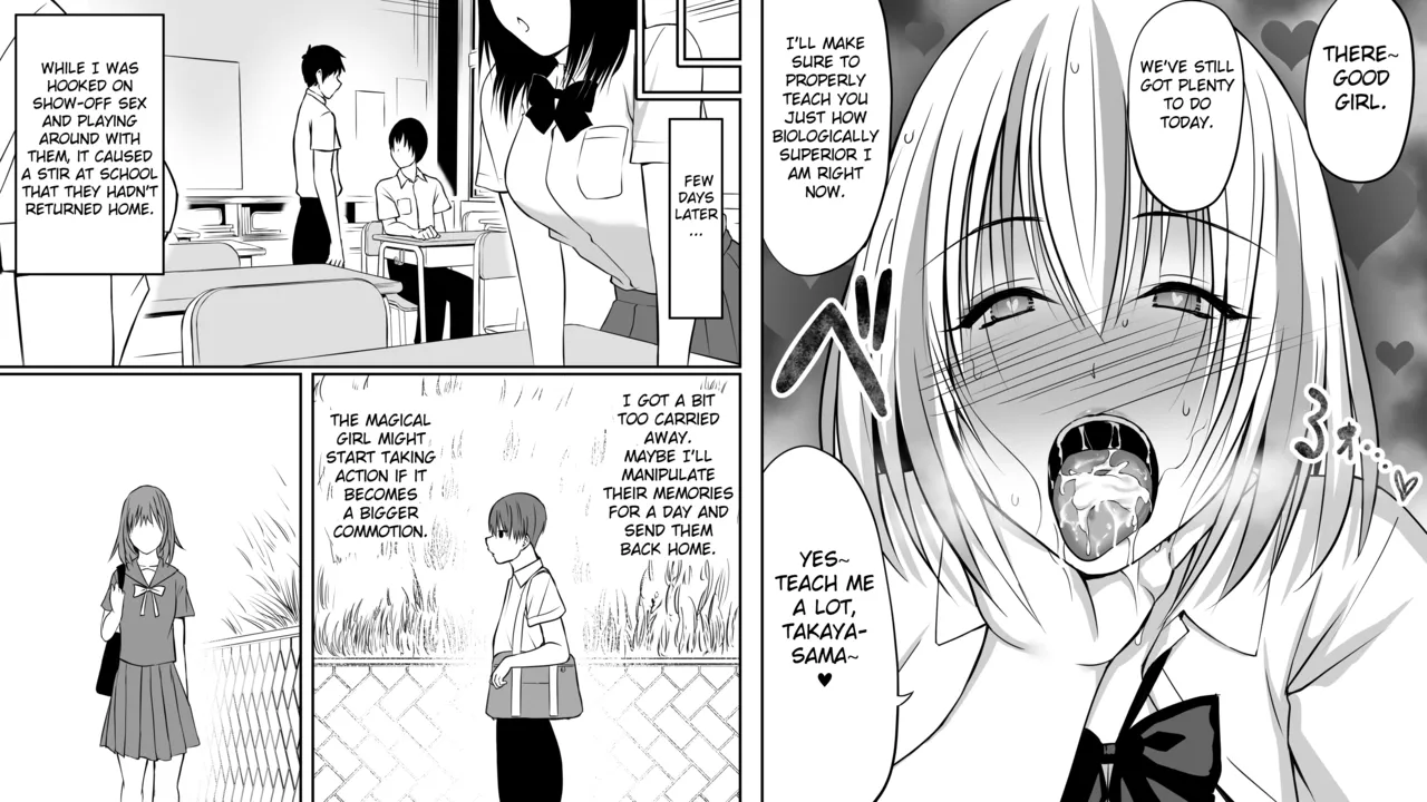 [Sankaku Batsumaru] Ijime no fukushu no tame ni sen'no kaijin no chikara o teniireta ore ga maho shojo o taosu made [English] [Fated Circle] numero di immagine  49