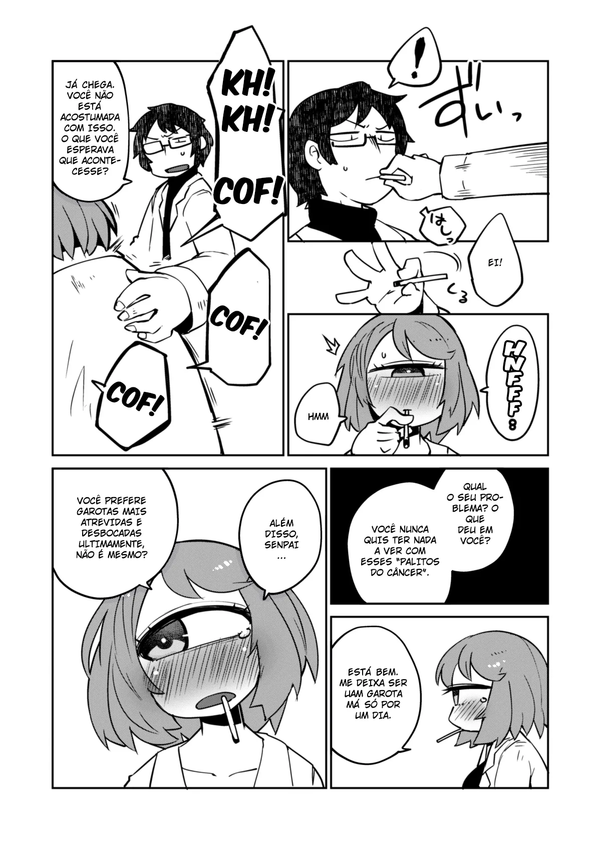 [AstroQube (masha)] Kouhai no Tangan-chan #7 | Kouhai-Chan A Ciclopes #7 [Portuguese-BR] [Nonono Fansub] [Digital] 图片编号 8