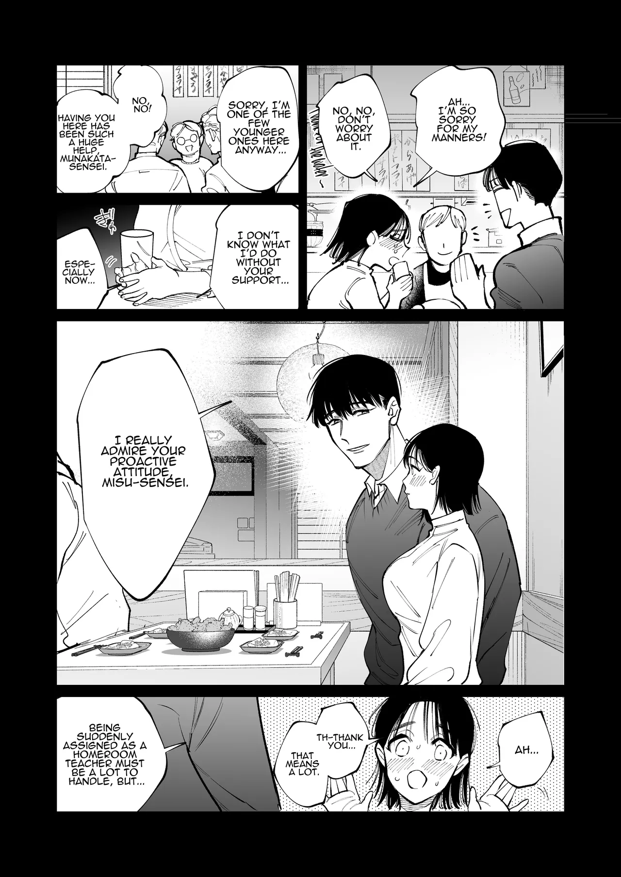 [THE WAIDAN (Michisoto Konome, Yasuda Meshimeshi)] Mr. Munakata Is LUSTING AFTER A New Teacher Like Me [English] [ADTL] [Digital] Bildnummer 28