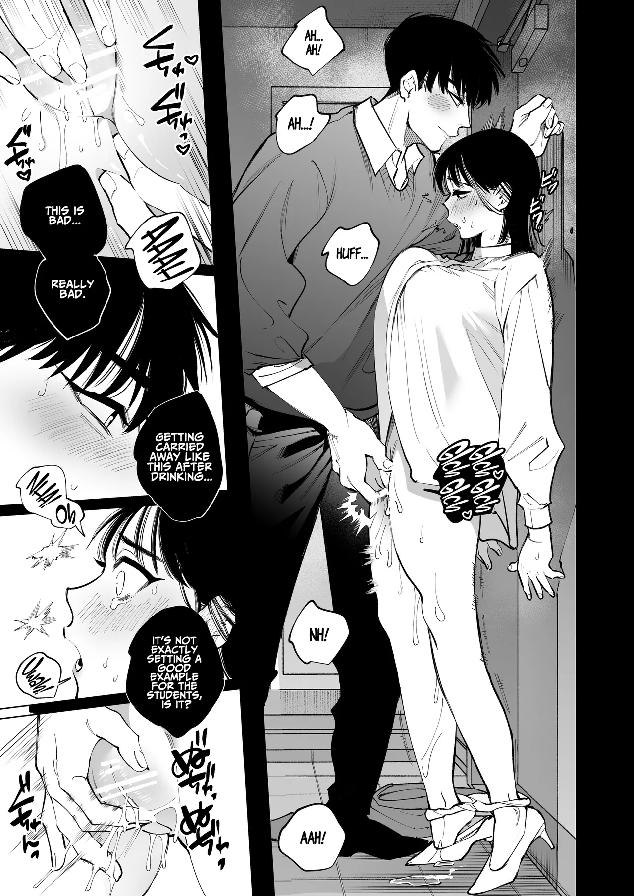 [THE WAIDAN (Michisoto Konome, Yasuda Meshimeshi)] Mr. Munakata Is LUSTING AFTER A New Teacher Like Me [English] [ADTL] [Digital] Bildnummer 39
