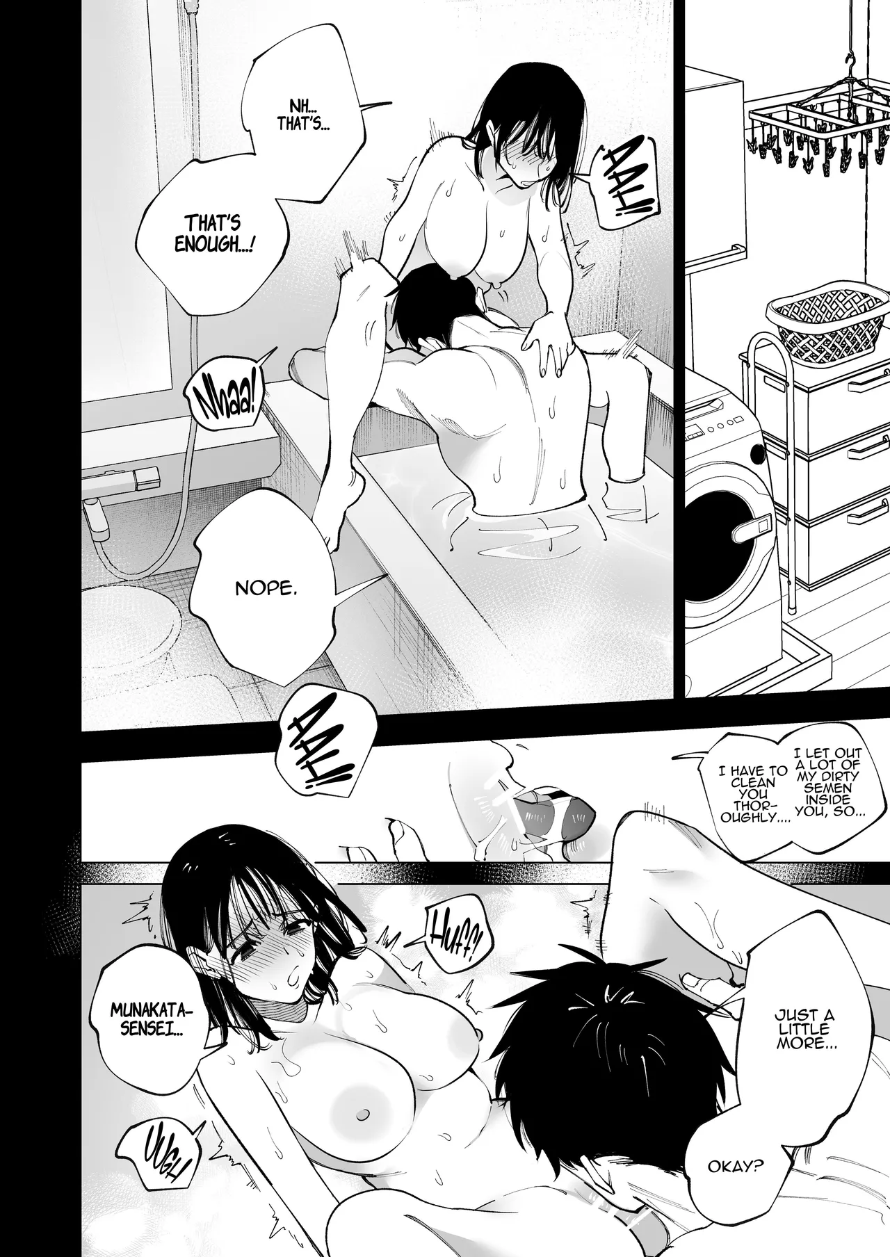 [THE WAIDAN (Michisoto Konome, Yasuda Meshimeshi)] Mr. Munakata Is LUSTING AFTER A New Teacher Like Me [English] [ADTL] [Digital] Bildnummer 66