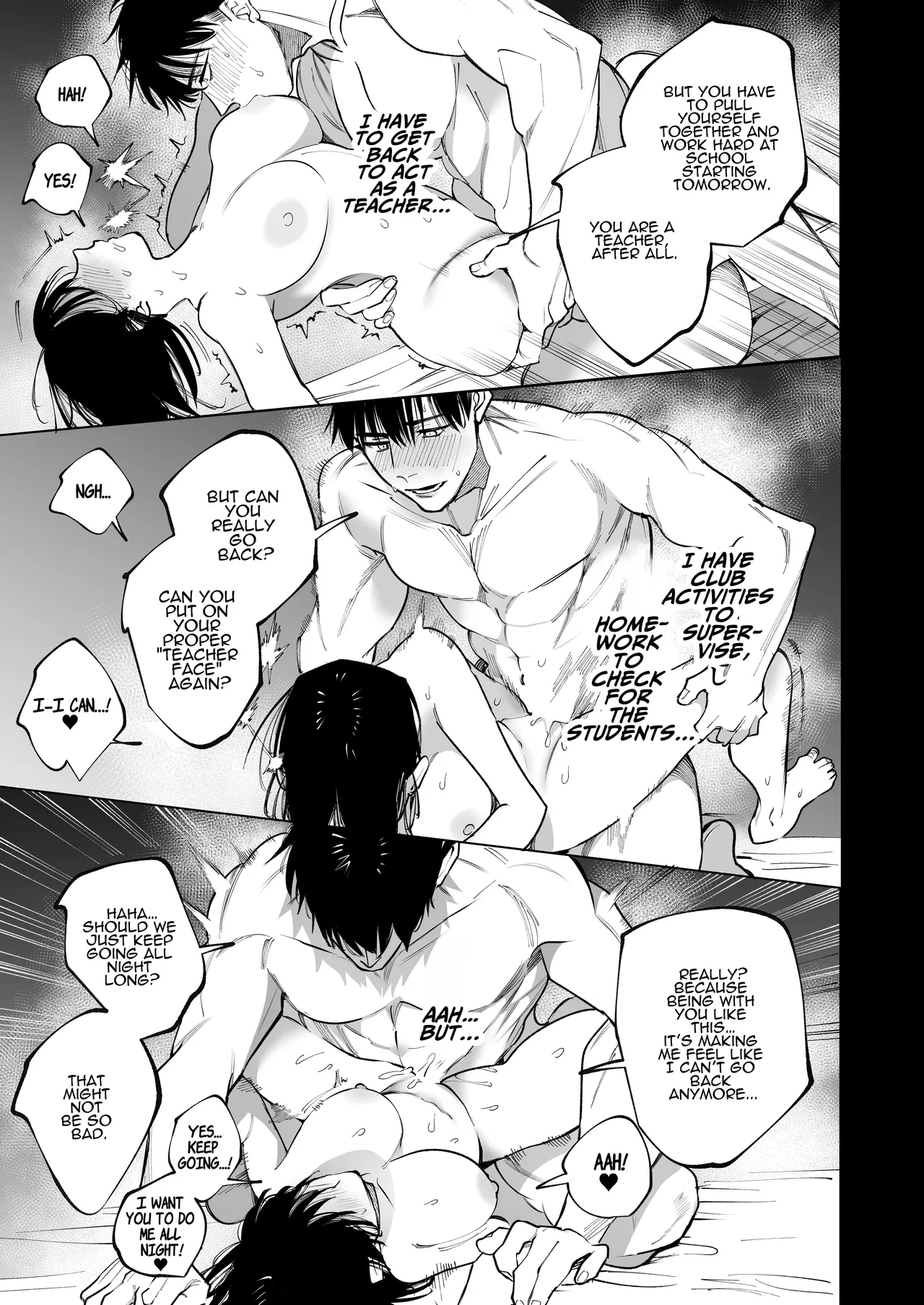 [THE WAIDAN (Michisoto Konome, Yasuda Meshimeshi)] Mr. Munakata Is LUSTING AFTER A New Teacher Like Me [English] [ADTL] [Digital] Bildnummer 77