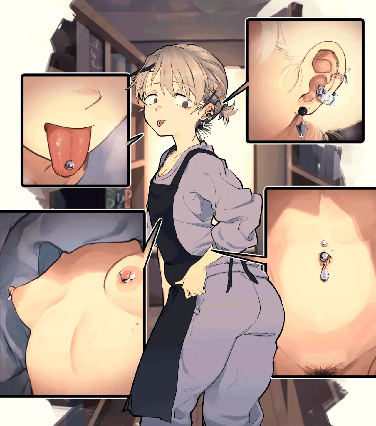 [Denki Neko (Toku)] Tenchou ga Ecchi na Koto to Hikikae ni Kyuryou o Kezuri ni Kuru!! | Я хочу, чтобы моя толстозадая властная начальница выжала из меня все соки! [Russian] [ayana-trans] 画像番号 3