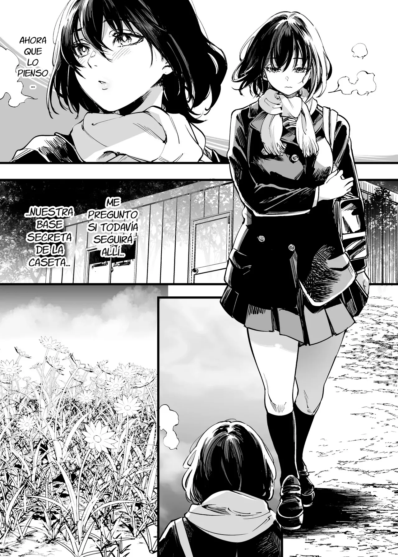 [Umemoto Seisaku Iinkai (Sakayama Shinta)] Osananajimi no Kimi | Tú, mi amigo de la infancia [Spanish] [Digital] Bildnummer 25