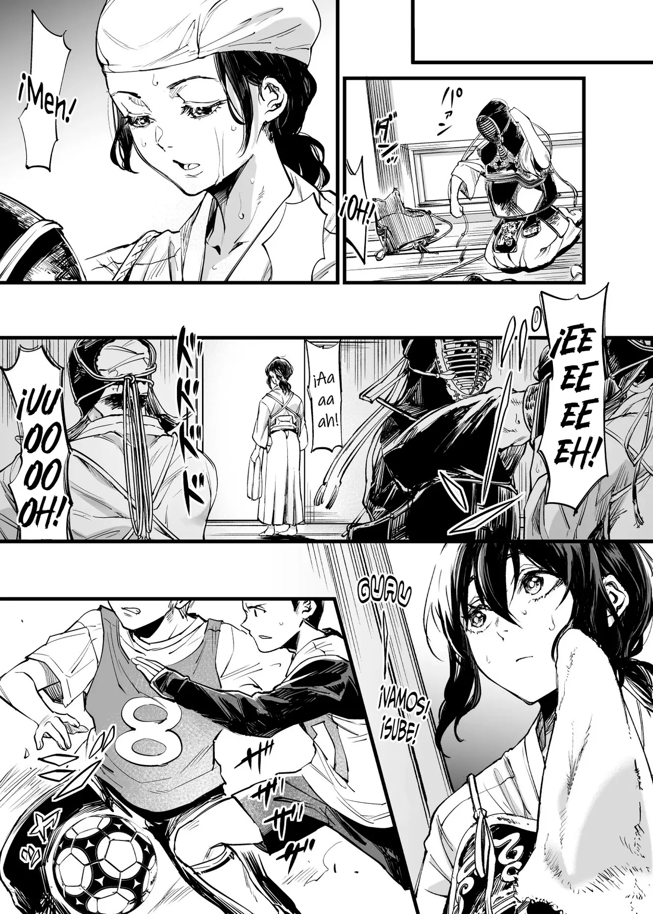 [Umemoto Seisaku Iinkai (Sakayama Shinta)] Osananajimi no Kimi | Tú, mi amigo de la infancia [Spanish] [Digital] Bildnummer 37