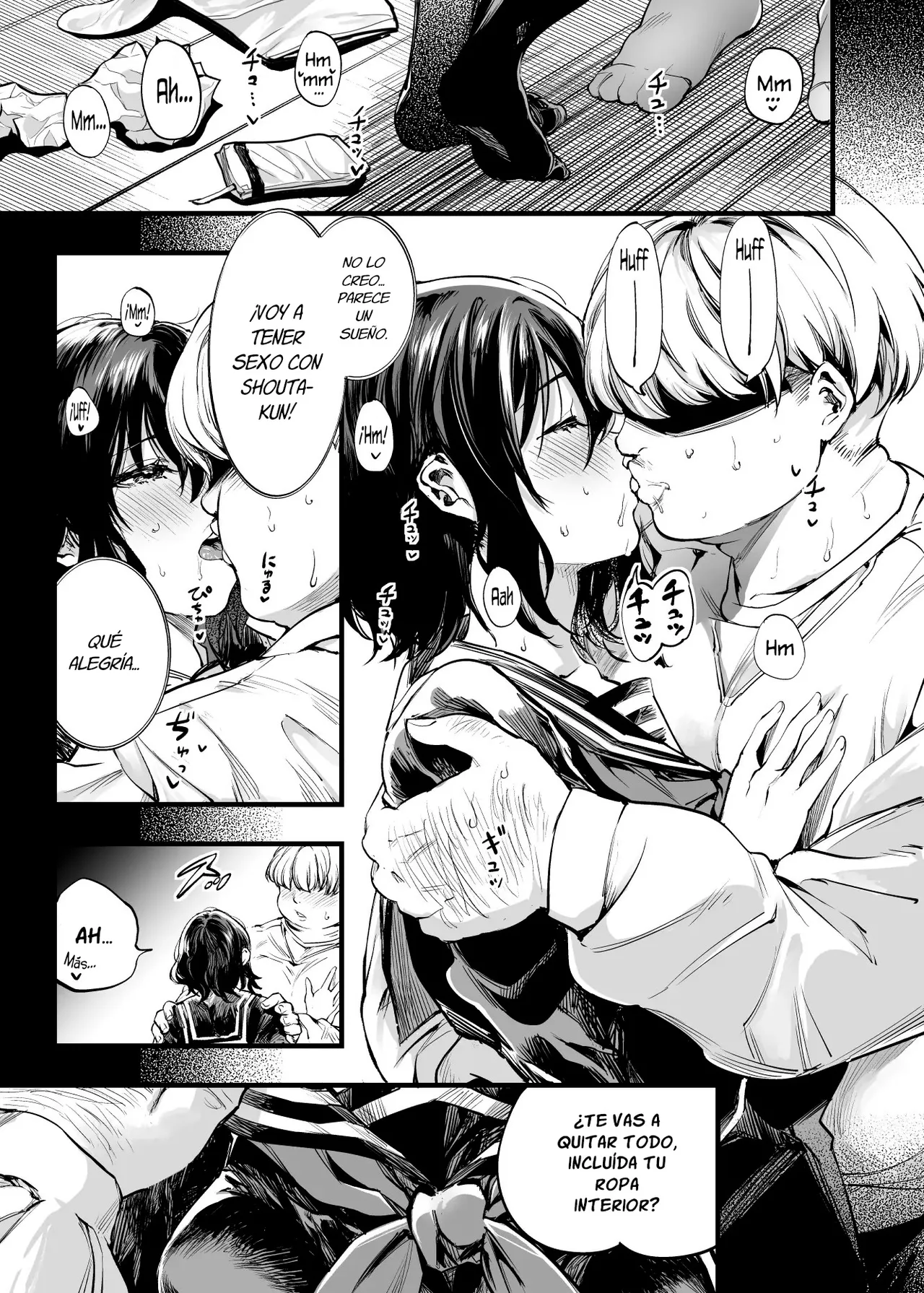 [Umemoto Seisaku Iinkai (Sakayama Shinta)] Osananajimi no Kimi | Tú, mi amigo de la infancia [Spanish] [Digital] Bildnummer 45