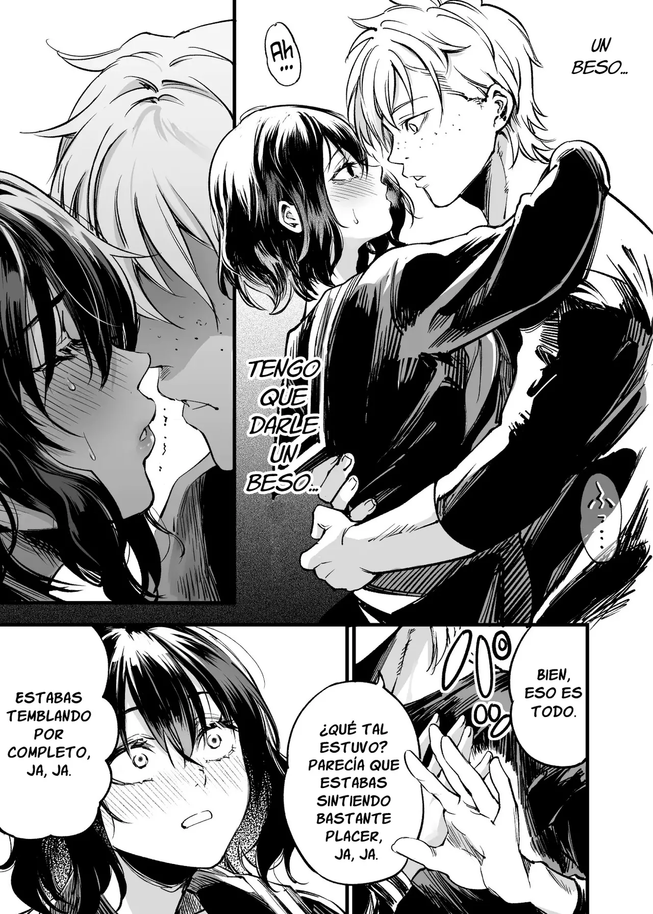 [Umemoto Seisaku Iinkai (Sakayama Shinta)] Osananajimi no Kimi | Tú, mi amigo de la infancia [Spanish] [Digital] Bildnummer 63