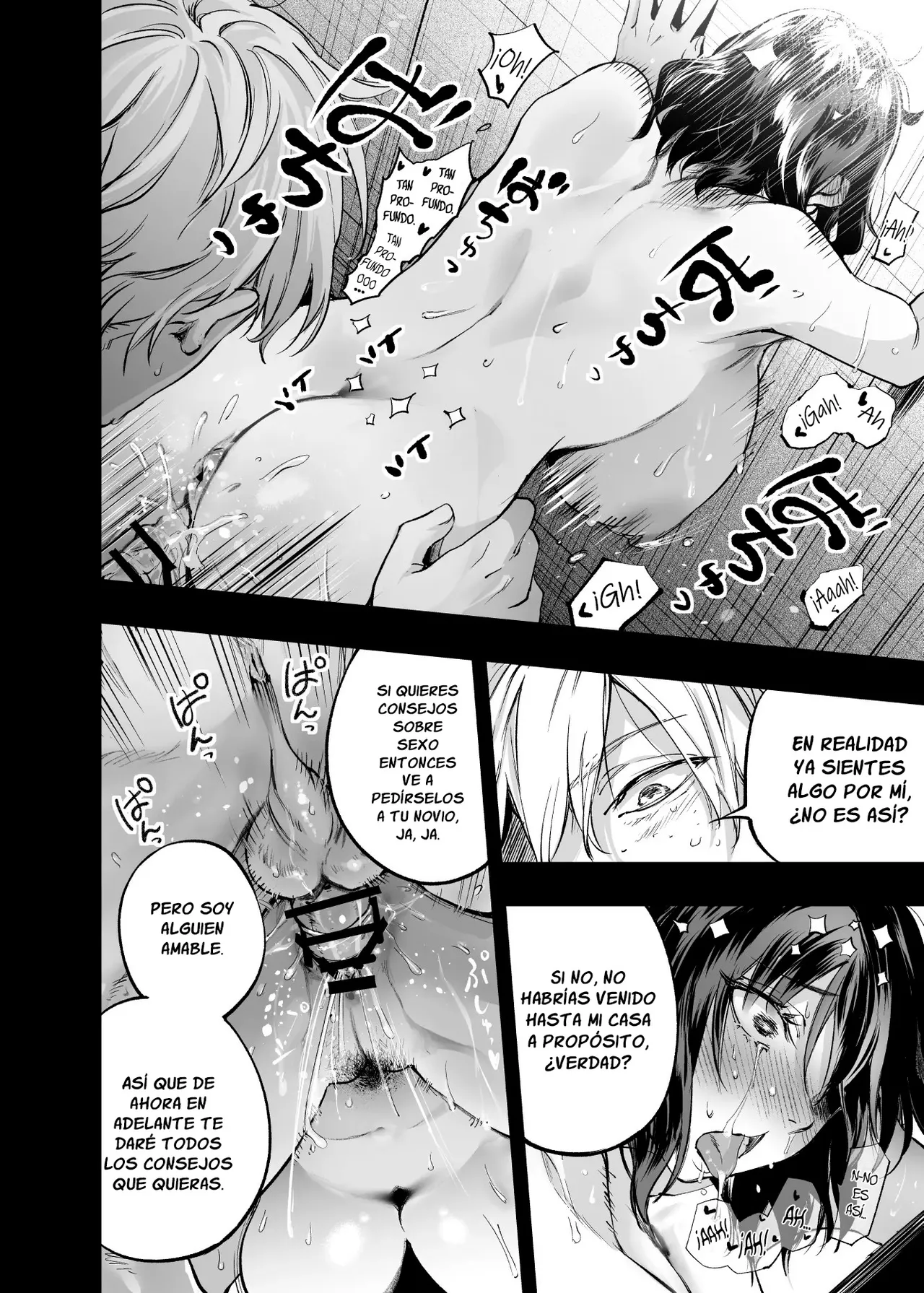 [Umemoto Seisaku Iinkai (Sakayama Shinta)] Osananajimi no Kimi | Tú, mi amigo de la infancia [Spanish] [Digital] Bildnummer 76