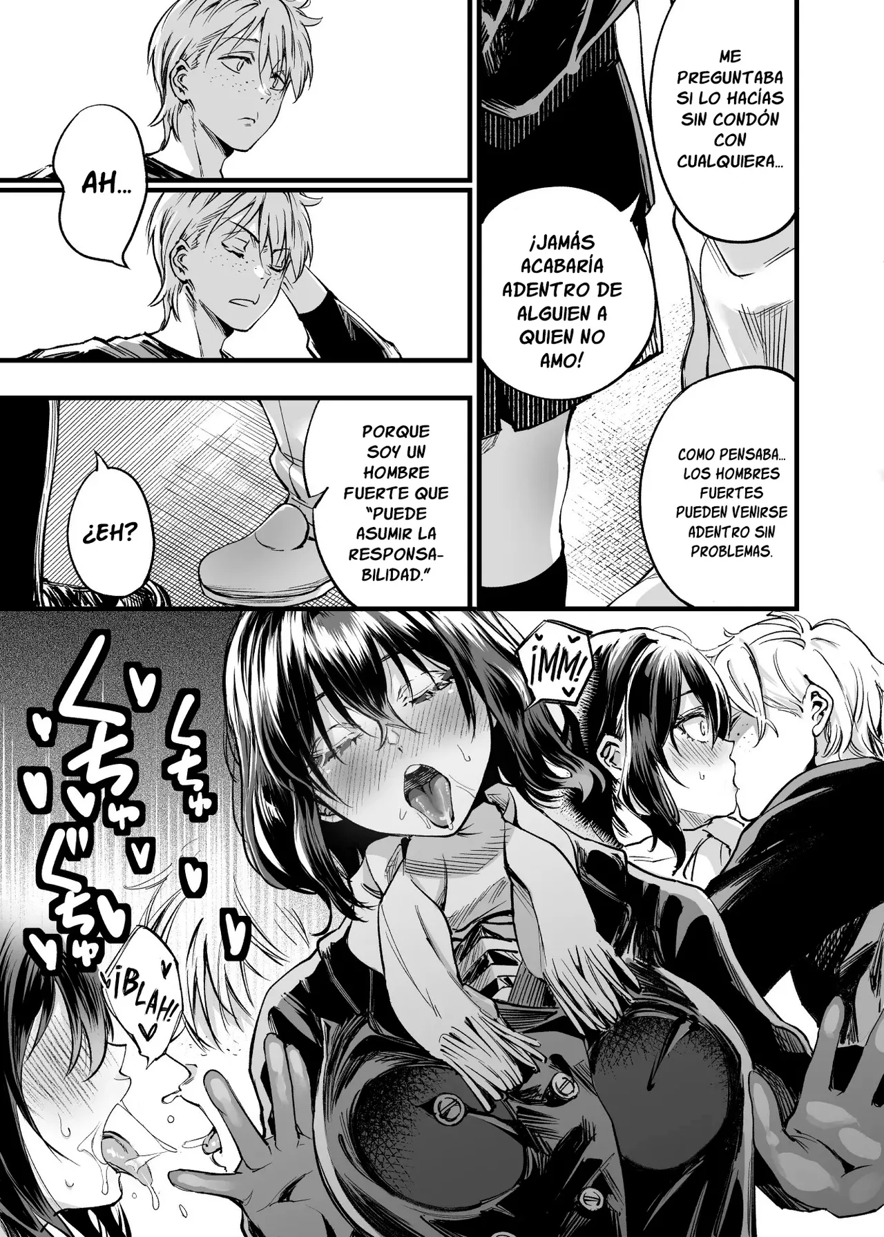 [Umemoto Seisaku Iinkai (Sakayama Shinta)] Osananajimi no Kimi | Tú, mi amigo de la infancia [Spanish] [Digital] Bildnummer 87