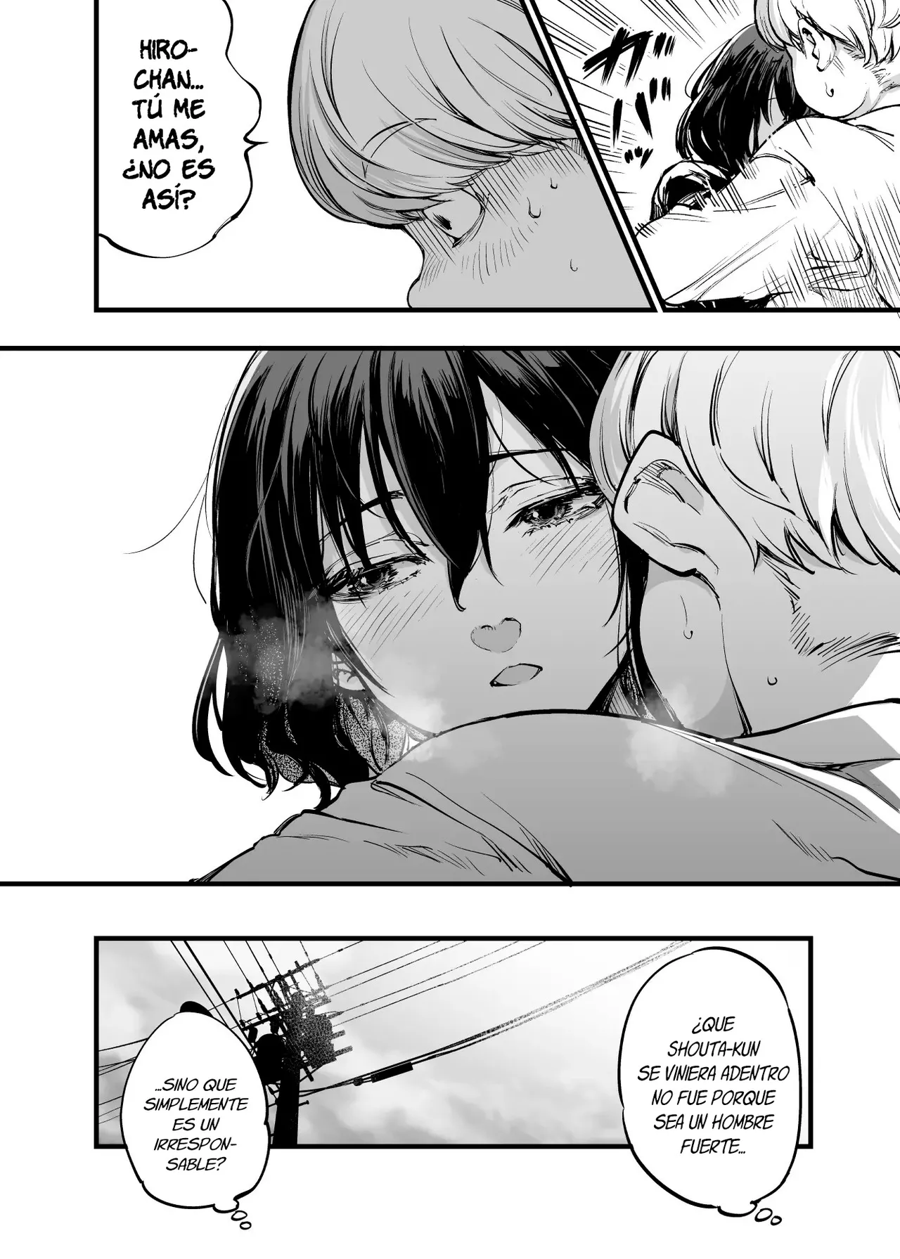 [Umemoto Seisaku Iinkai (Sakayama Shinta)] Osananajimi no Kimi | Tú, mi amigo de la infancia [Spanish] [Digital] Bildnummer 90