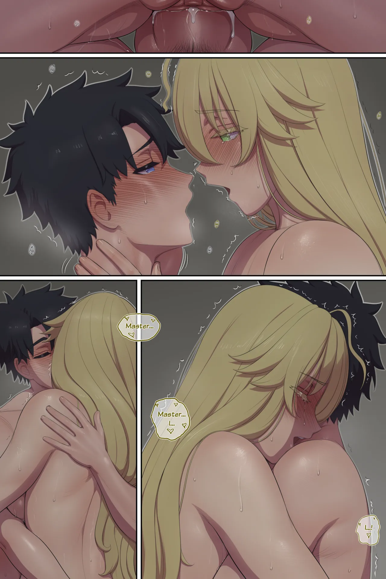 [lvl] Lancer Artoria love 2 - Full Size - Text 图片编号 25