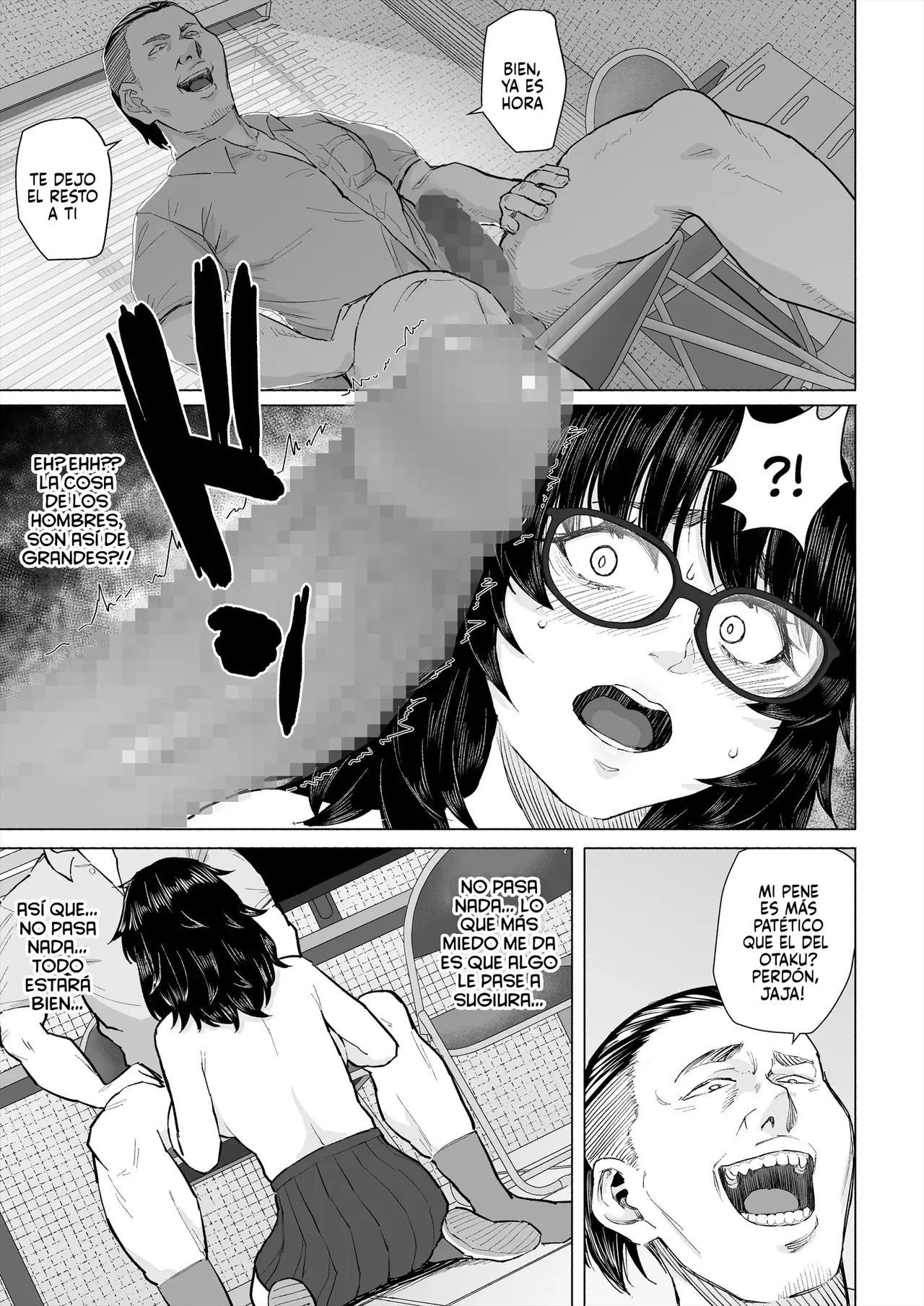 [Chonmage Teikoku (Magekichi)] Otaku Tomodachi to Tsukiaeta noni Charao ni Netorareta Hanashi｜La Histora de cómo Conseguí Salir con mi Amiga Otaku sólo para que un Matón me la Robara [Spanish] [P7Neko] 图片编号 26