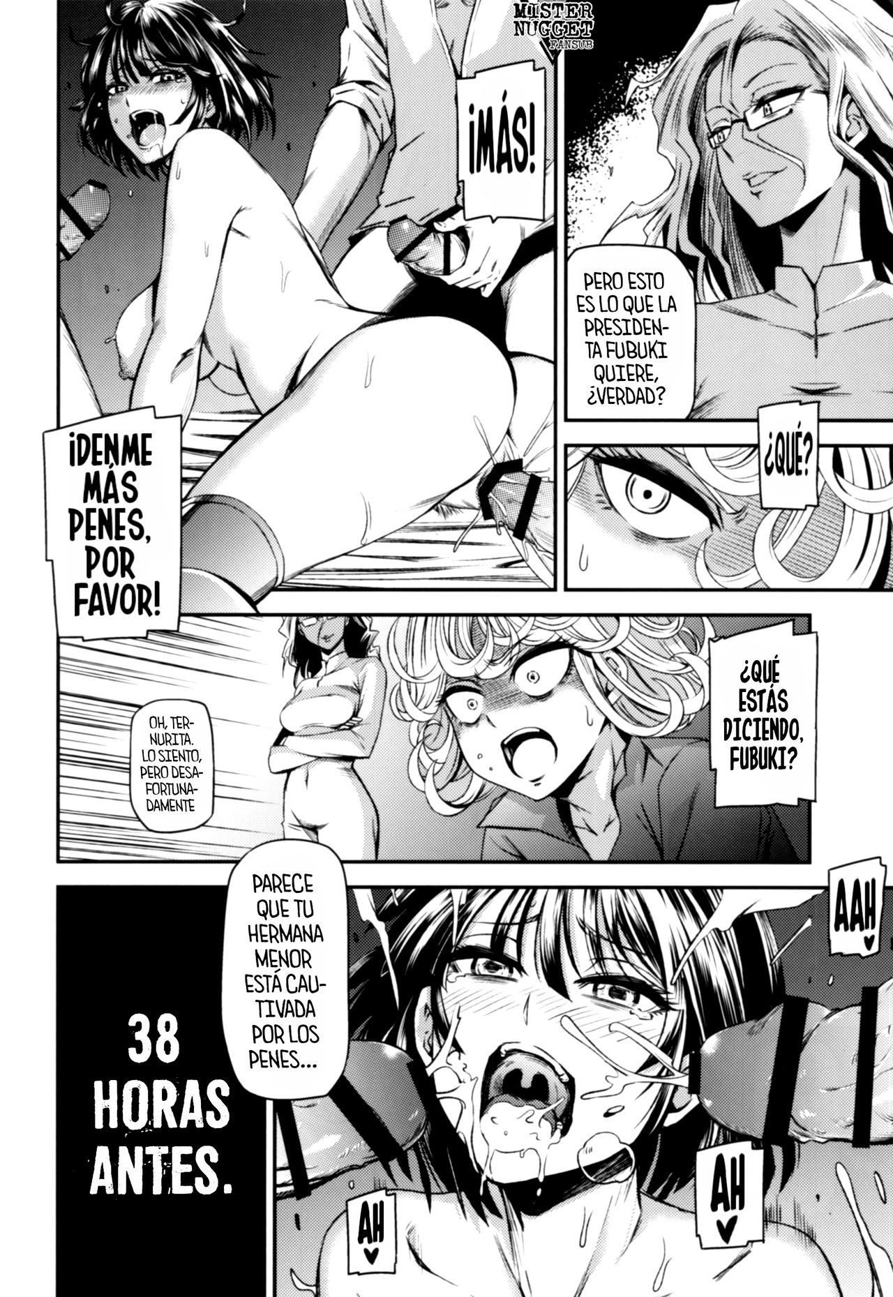 (C88) [Kiyosumi Hurricane (Kiyosumi Hurricane)] ONE-HURRICANE - Toraware no Fubuki (One Punch Man) [Spanish] [Mister Nugget] imagen número 5