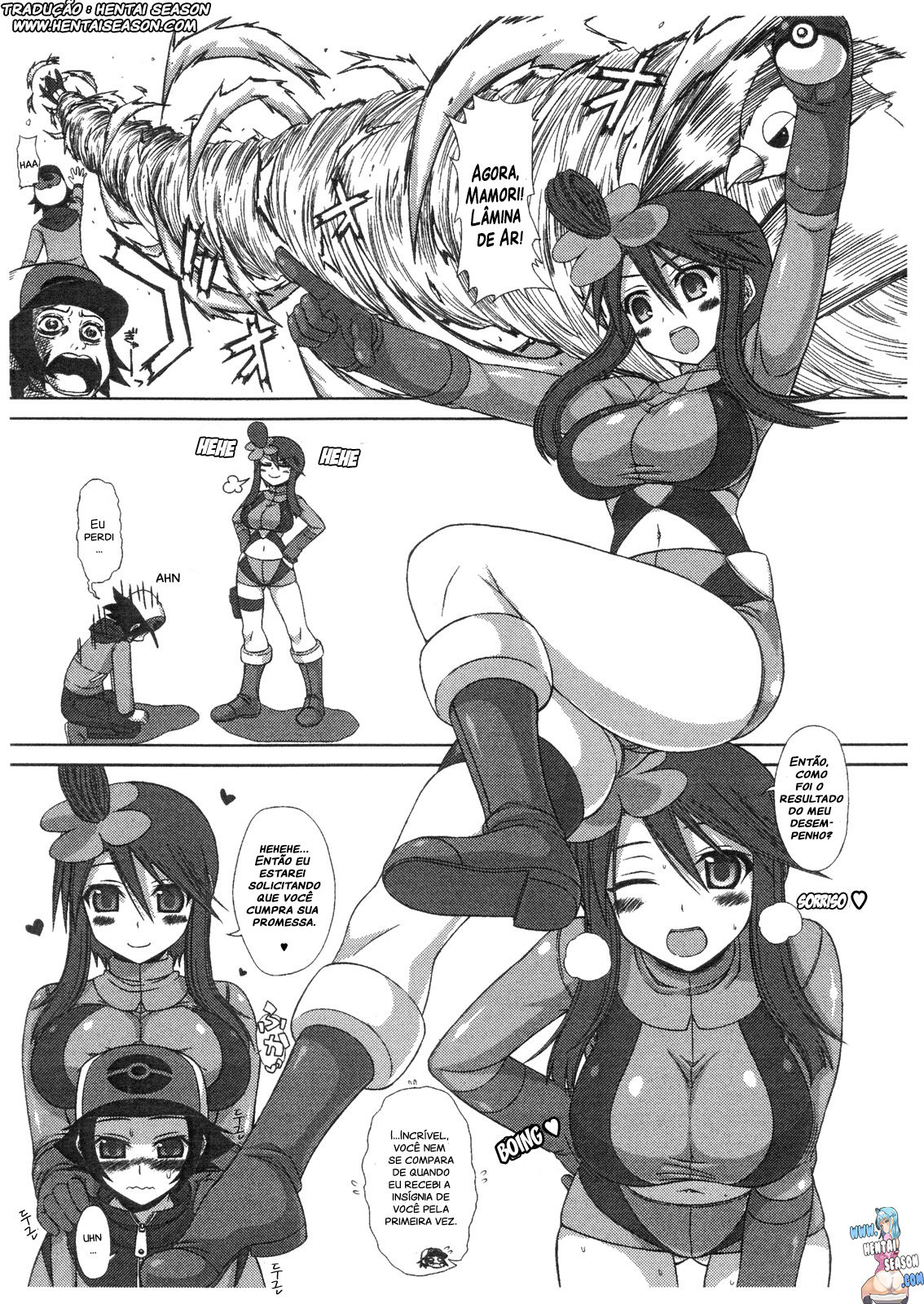 (C79) [Samidaregiri (Crowly)] SCARLET SUNRISE (Pokémon) [Portuguese-BR] [Hentai Season] 图片编号 2