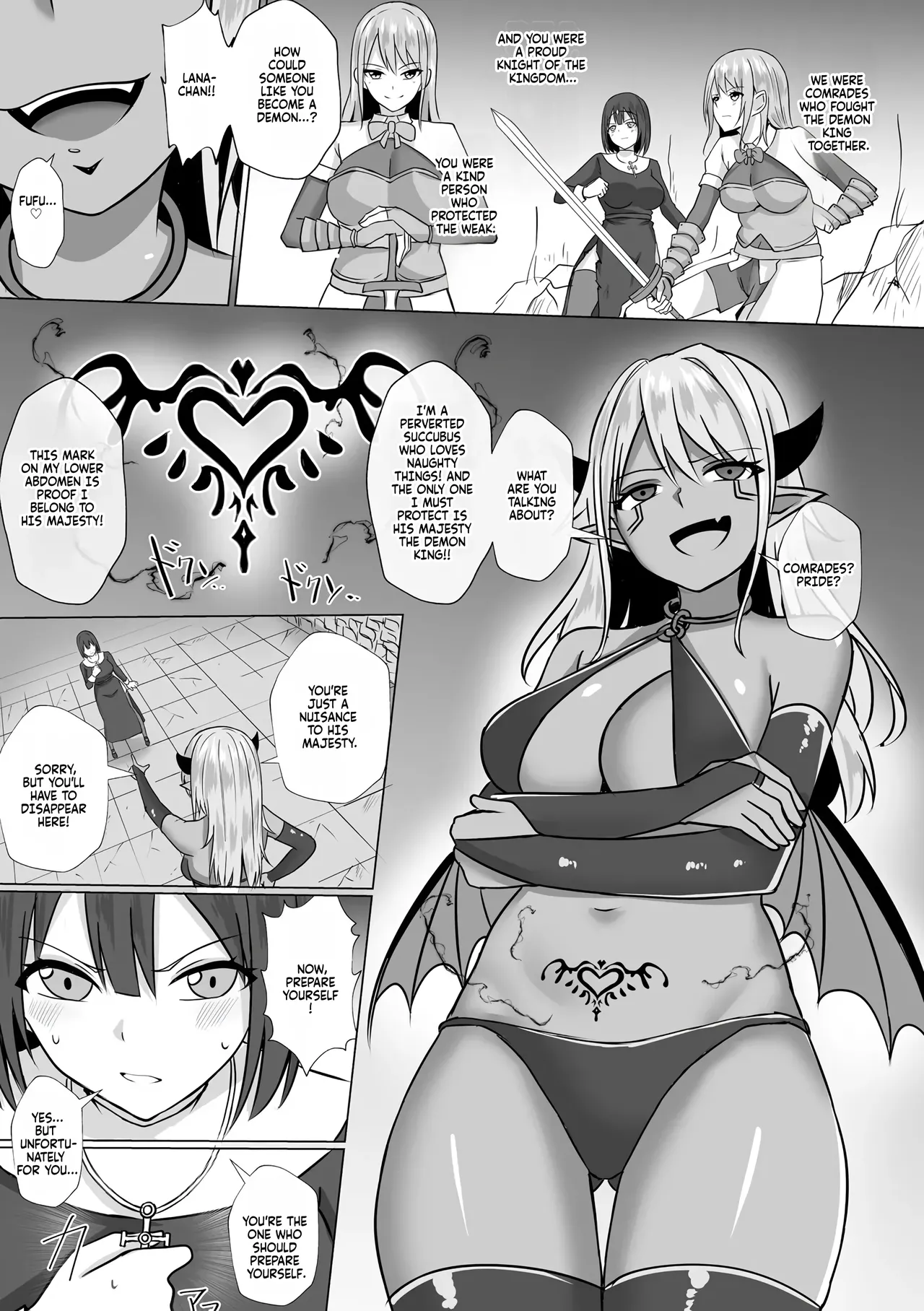 [Bullet] Inma Shouki Lana Ch. 2 | Succubus Princess Lana Ch.2 图片编号 9
