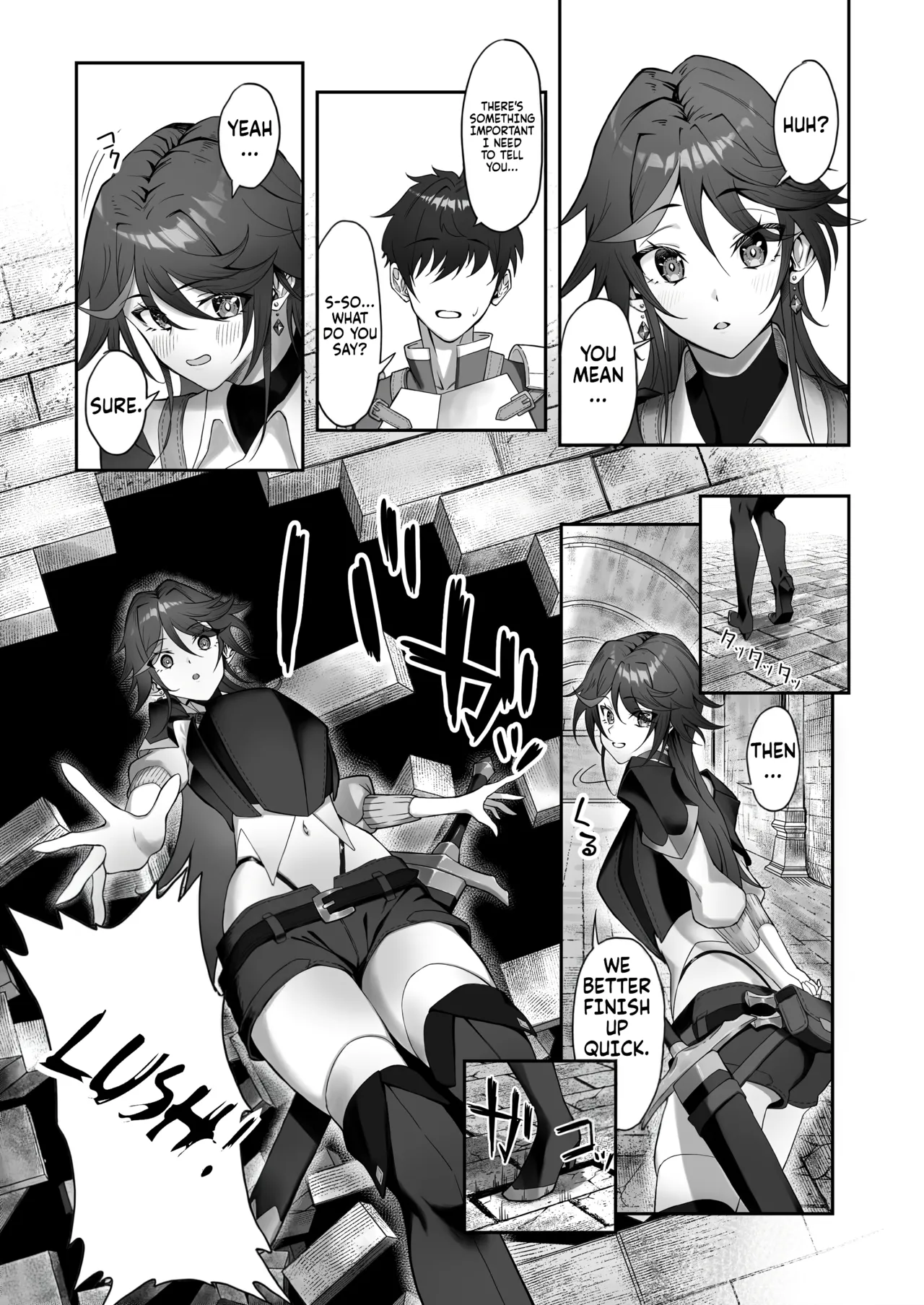 [Dekai Buki wa Roman (Tekkai Blade)] Inmon o Fuyo Sareta kara Goblin o Tsukatta Hanashi | The tale of how I got a lewd crest and used a coblin because of it! [English] [Fallen Games] image number 5