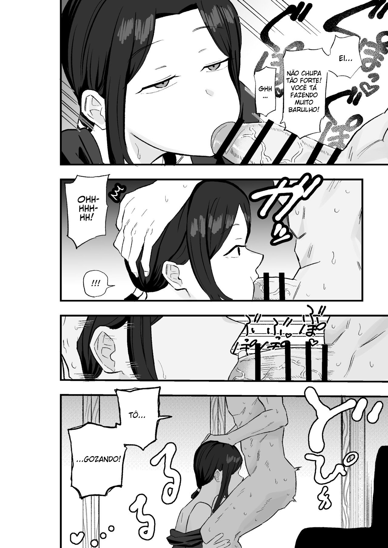 [Kamejirouya-san (Kametaro)] Taihai Tsuma꞉ Taihaikei Hitotsuma o Yachin Kawari ni Koki Tsukaeru Hanashi ｜ A mulher casada que se vendeu para pagar o aluguel [Portuguese-BR] 图片编号 19