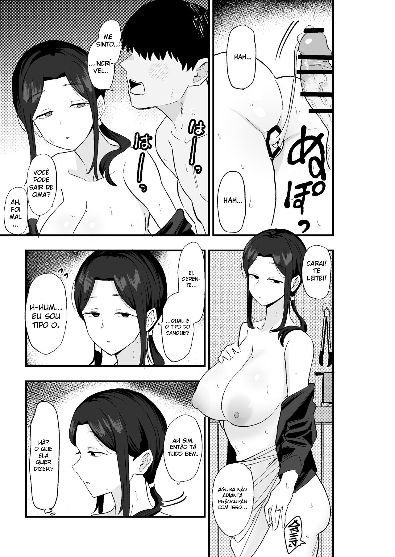 [Kamejirouya-san (Kametaro)] Taihai Tsuma꞉ Taihaikei Hitotsuma o Yachin Kawari ni Koki Tsukaeru Hanashi ｜ A mulher casada que se vendeu para pagar o aluguel [Portuguese-BR] 图片编号 42