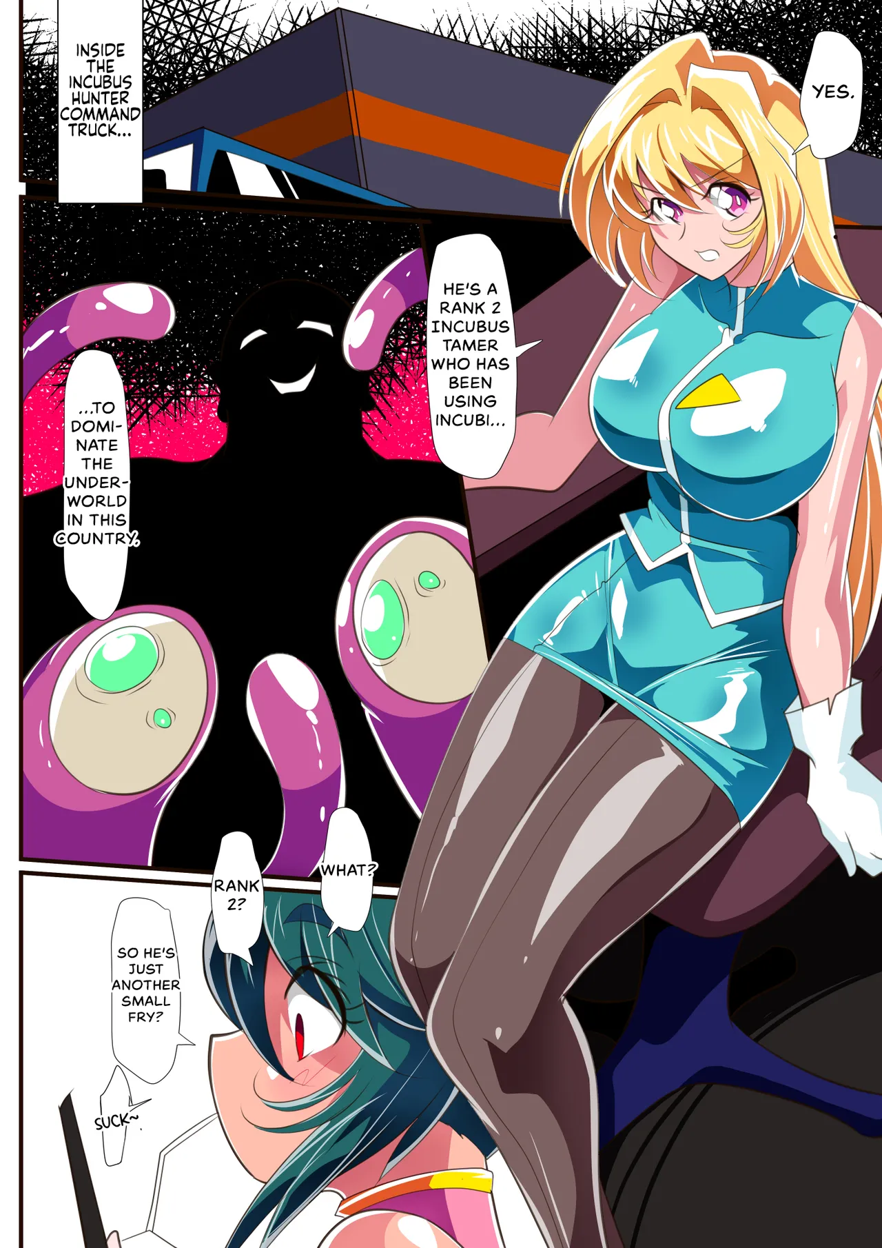 [Warabimochi] Heroine Harassment Injuu Hunter Little Blossom 1 | Heroine Harassment Incubus Hunter Little Blossom 1 [English] [Rinruririn] 画像番号 22