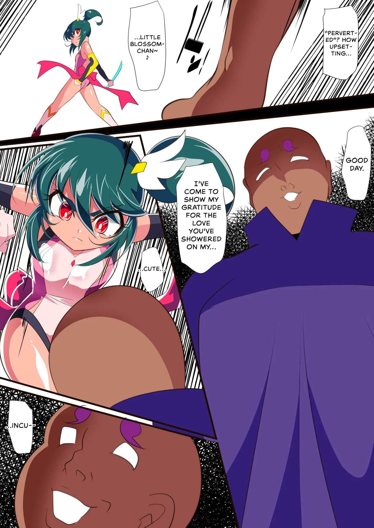 [Warabimochi] Heroine Harassment Injuu Hunter Little Blossom 1 | Heroine Harassment Incubus Hunter Little Blossom 1 [English] [Rinruririn] 画像番号 28