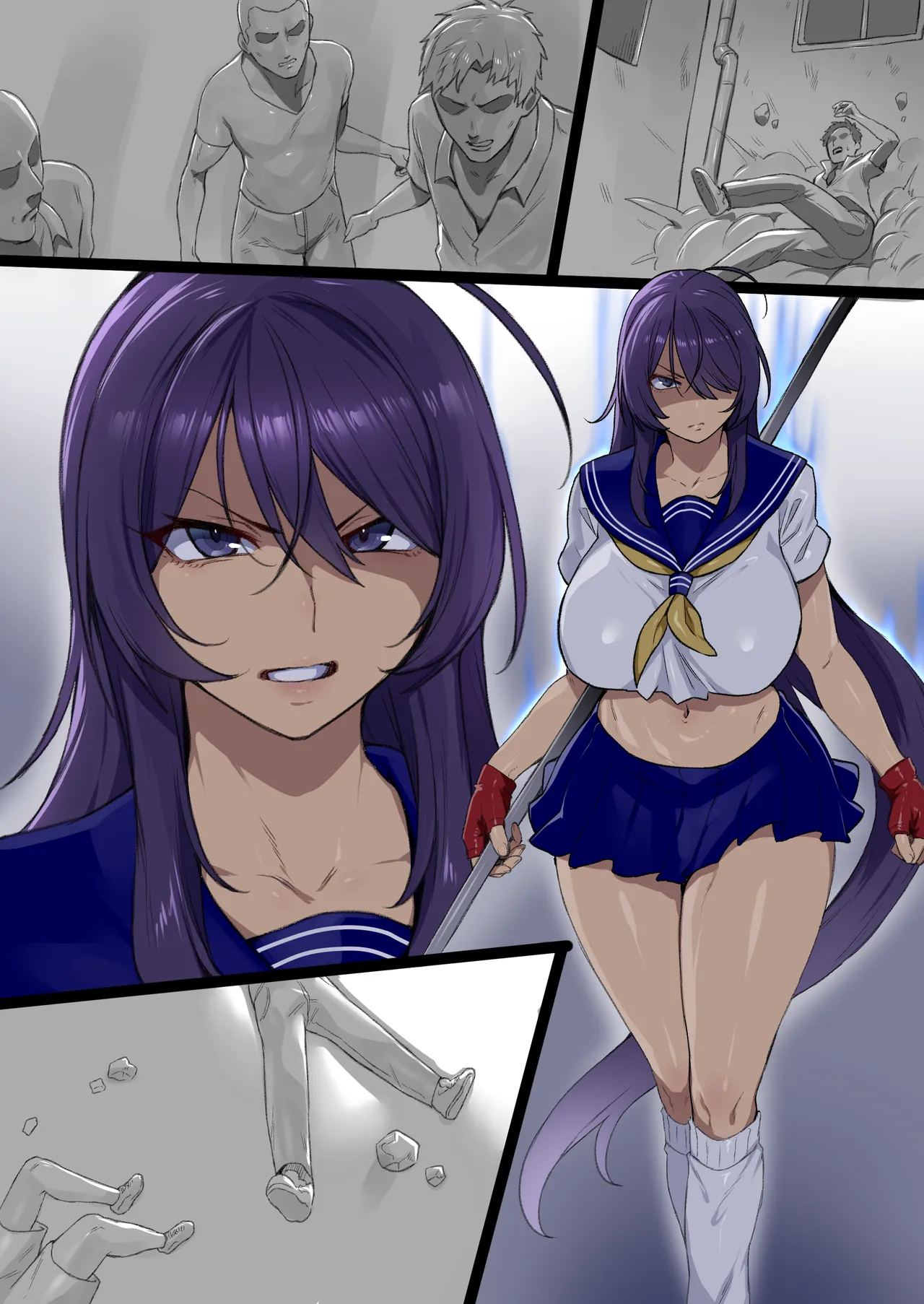 [Yesman] 関羽 マゾ堕ち漫画10P＋おまけ10枚まとめ (一騎当千) 11eme image