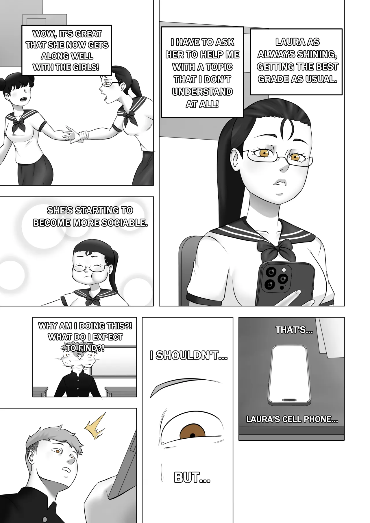 THE DILIGENT CLASS GIRL 이미지 번호 2