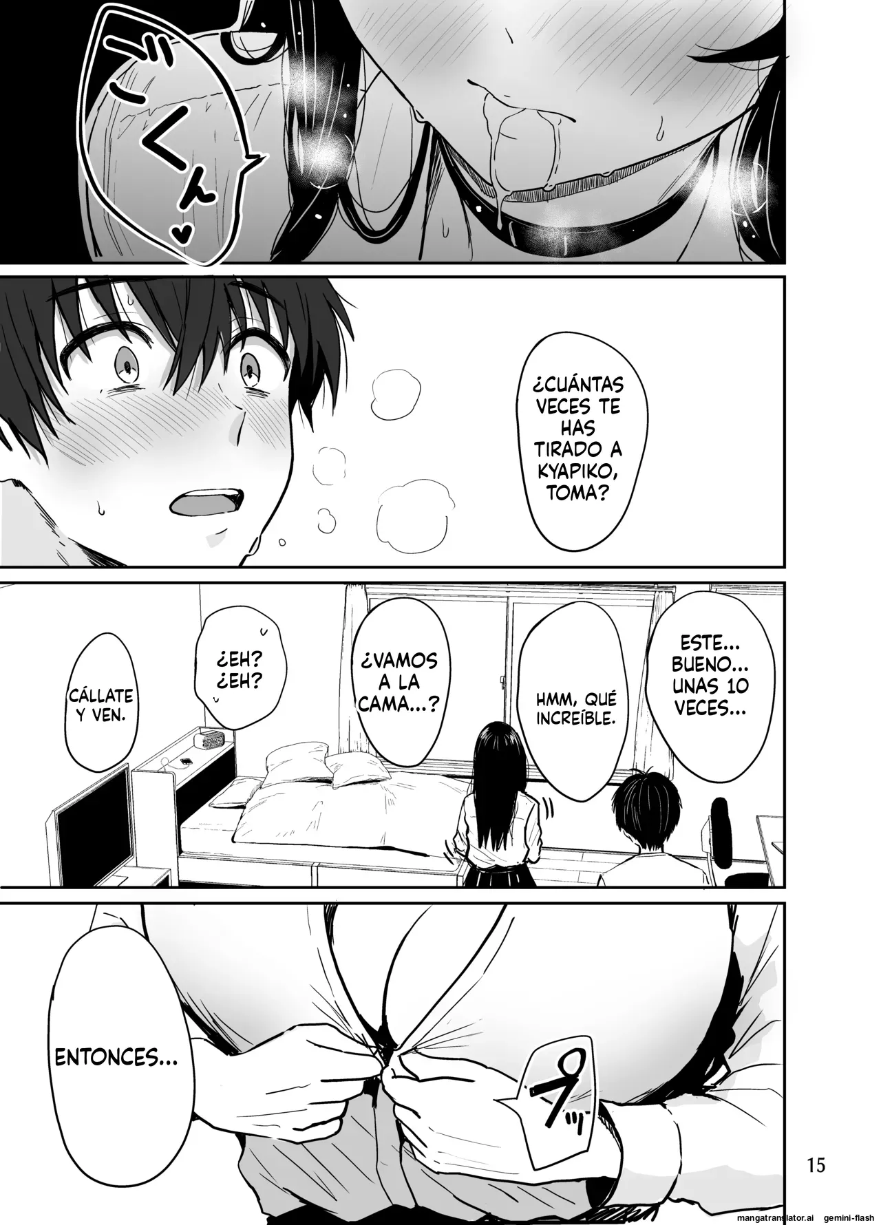 [Sakamoto Shouten (Nishizawa Mizuki)] Gal to Meccha Namahame Nakadashi Ecchi Suru Hanashi #2 [Spanish] [MTL] [Digital] 画像番号 16