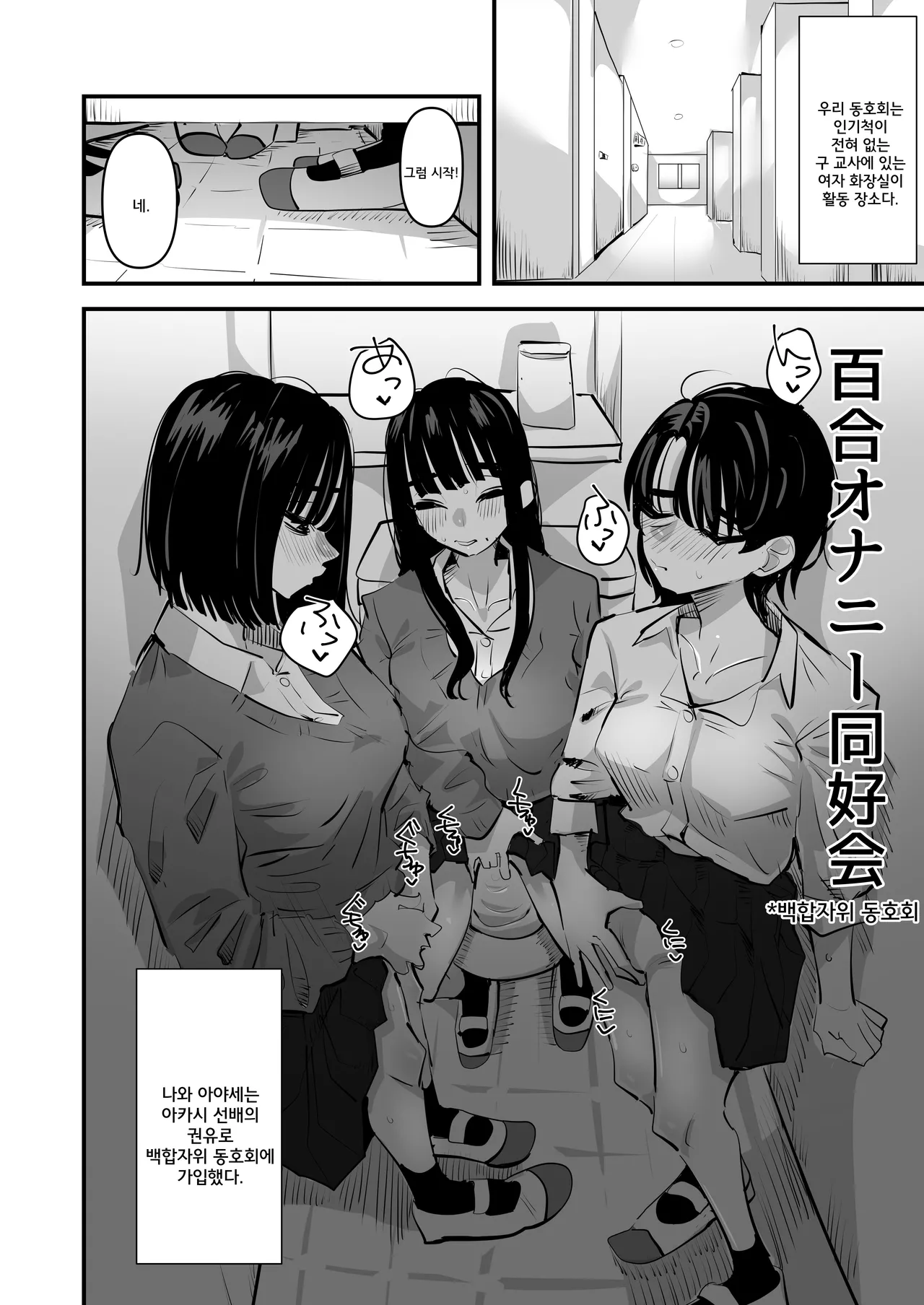 [Aweida] Yuri Onanie Doukoukai | 백합 자위 동호회 [Korean] 图片编号 4