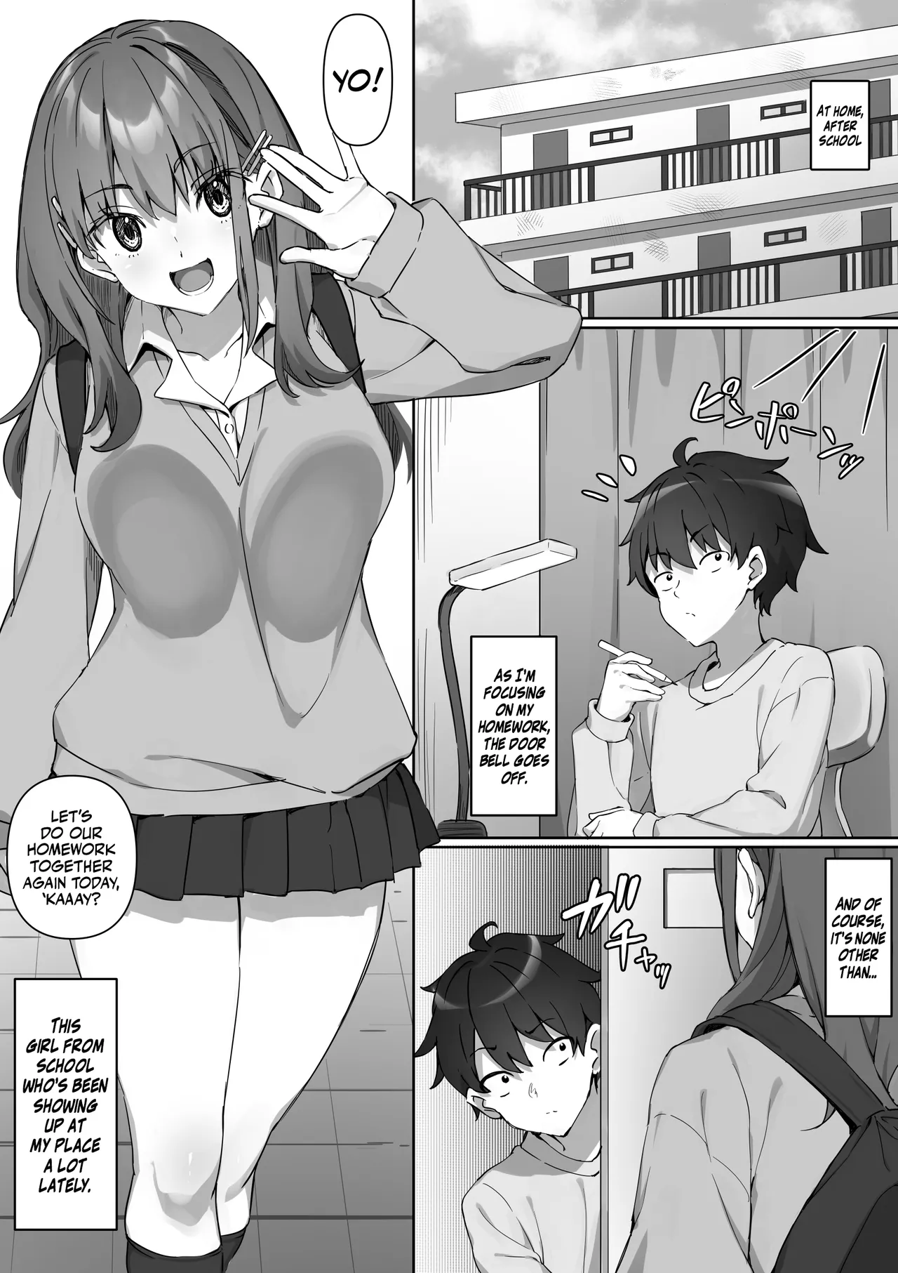 [Kurage no Suisou (Hagakure Kurage)] The Story of a Masochist Punished for Secretly Sniffing His Female Classmate's Feet | Kurasu no Joshi no Ashi wo Katteni Kaida Mazo ni Batsu ga Kudaru Hanashi [English] 图片编号 1