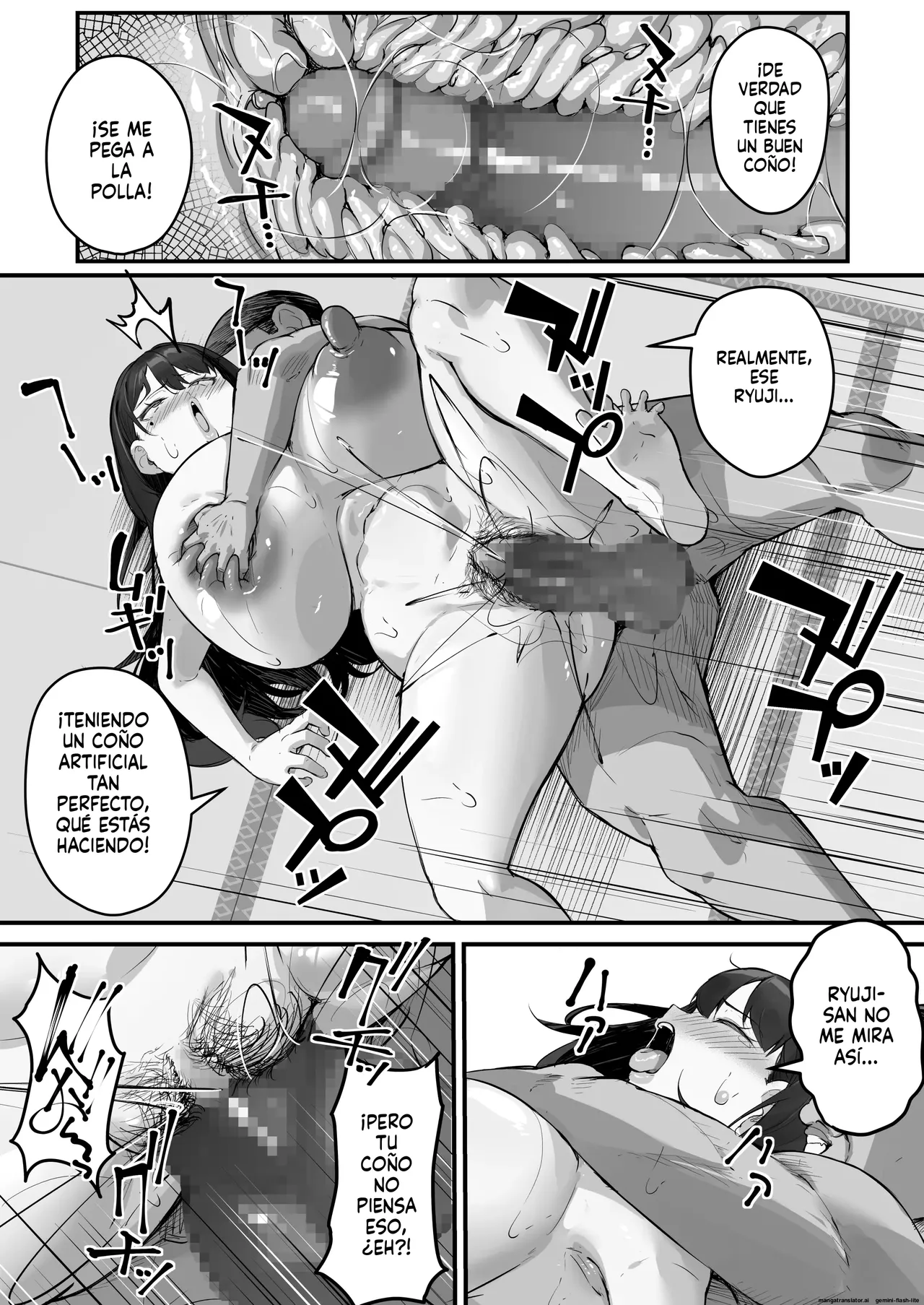 [Baku-π-dou (Kuchi VE)] NTR Tsuma Gifu no Yarashi-me ga Kiraidattanoni｜Esposa Infiel׃ Odiaba la Mirada Lasciva de mi Suegro [Spanish] [FallenSub] [MTL] 图片编号 41