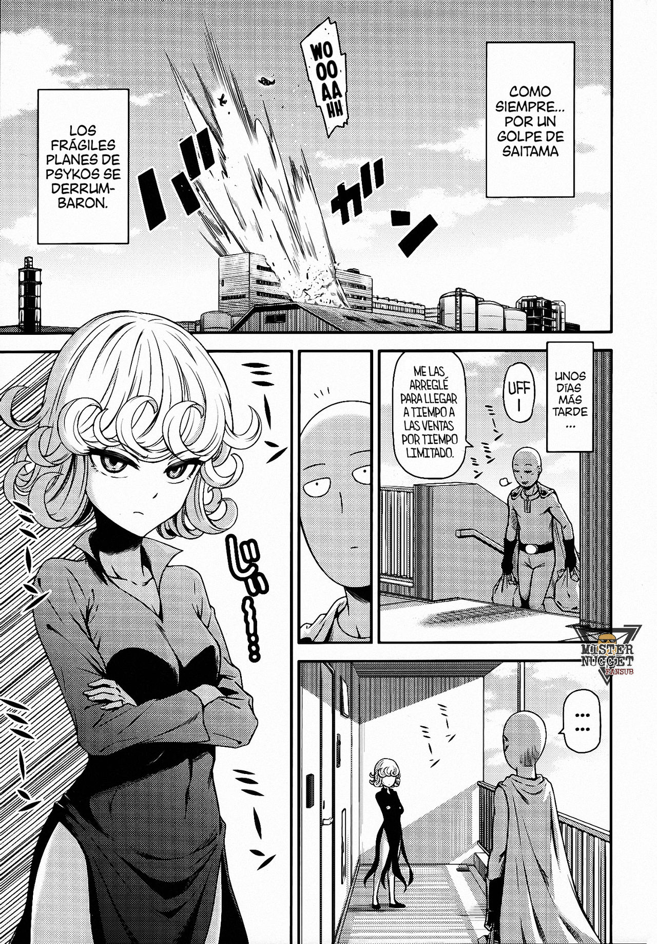 (C90) [Kiyosumi Hurricane (Kiyosumi Hurricane)] ONE-HURRICANE 4 (One Punch Man) [Spanish] [Mr. Nugget] Bildnummer 3