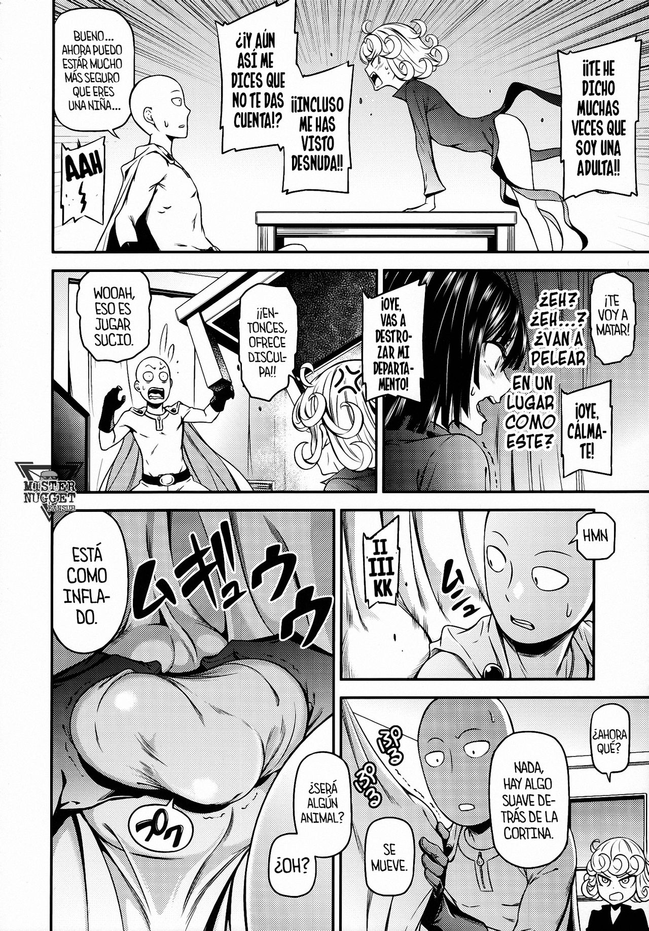 (C90) [Kiyosumi Hurricane (Kiyosumi Hurricane)] ONE-HURRICANE 4 (One Punch Man) [Spanish] [Mr. Nugget] Bildnummer 6