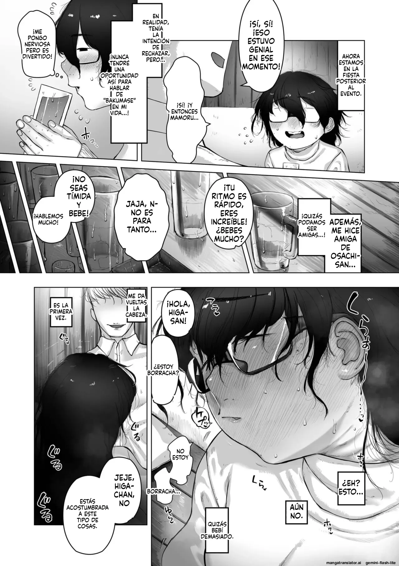 [Keishoryaku] Jimi Iro Immoral 1-2｜Nerds Pervertidas 1-2 [Spanish] [FallenSub] [Digital] [MTL] imagen número 35