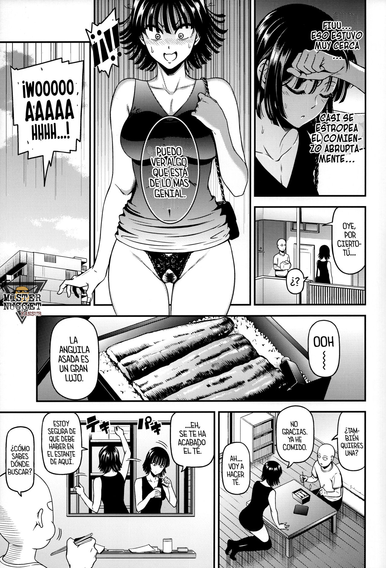 (C93) [Kiyosumi Hurricane (Kiyosumi Hurricane)] ONE-HURRICANE 6 (One Punch Man) [Spanish] [Mister Nugget] image number 4