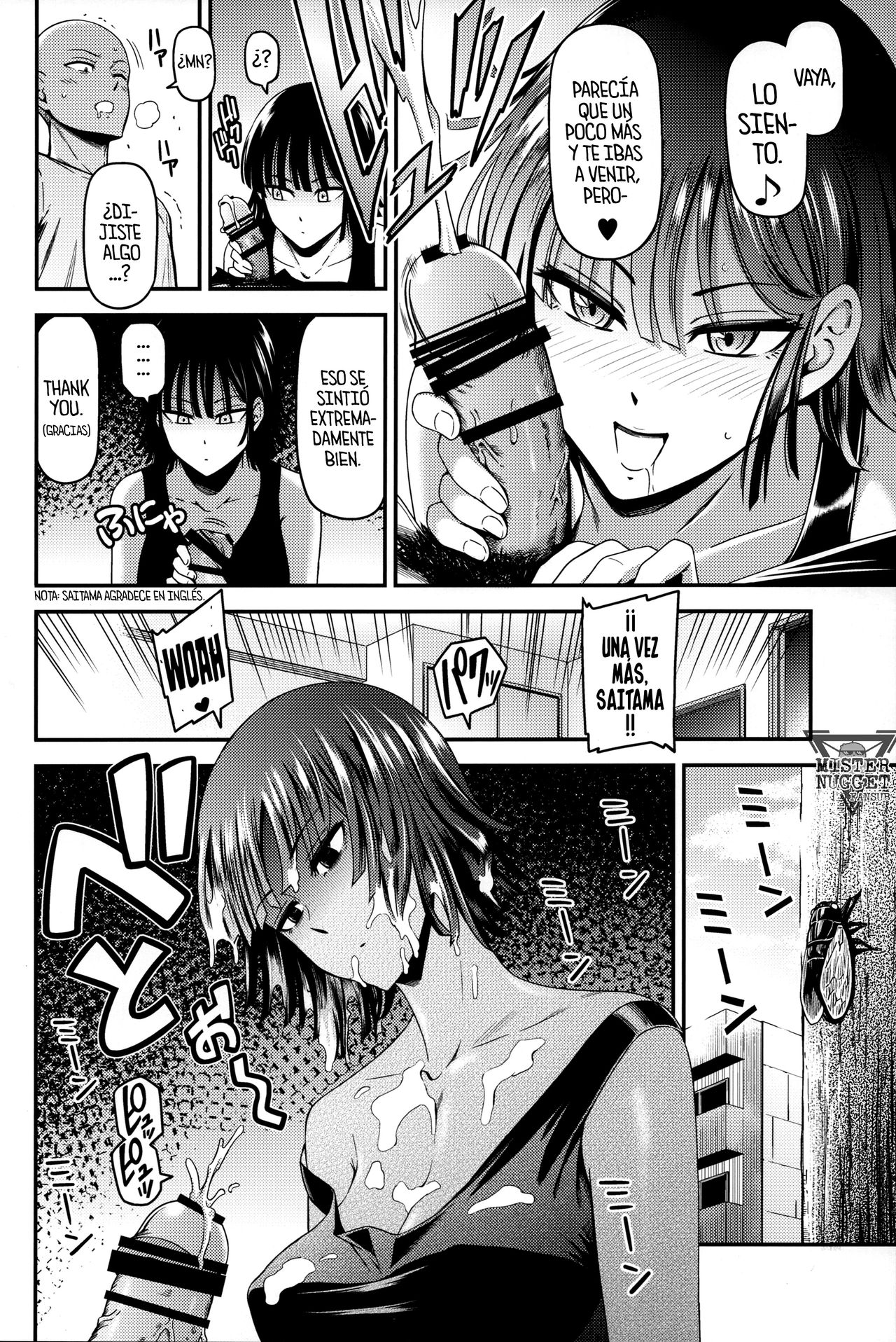 (C93) [Kiyosumi Hurricane (Kiyosumi Hurricane)] ONE-HURRICANE 6 (One Punch Man) [Spanish] [Mister Nugget] image number 11