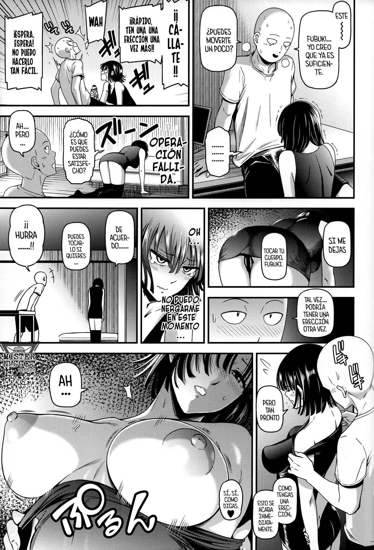 (C93) [Kiyosumi Hurricane (Kiyosumi Hurricane)] ONE-HURRICANE 6 (One Punch Man) [Spanish] [Mister Nugget] image number 12