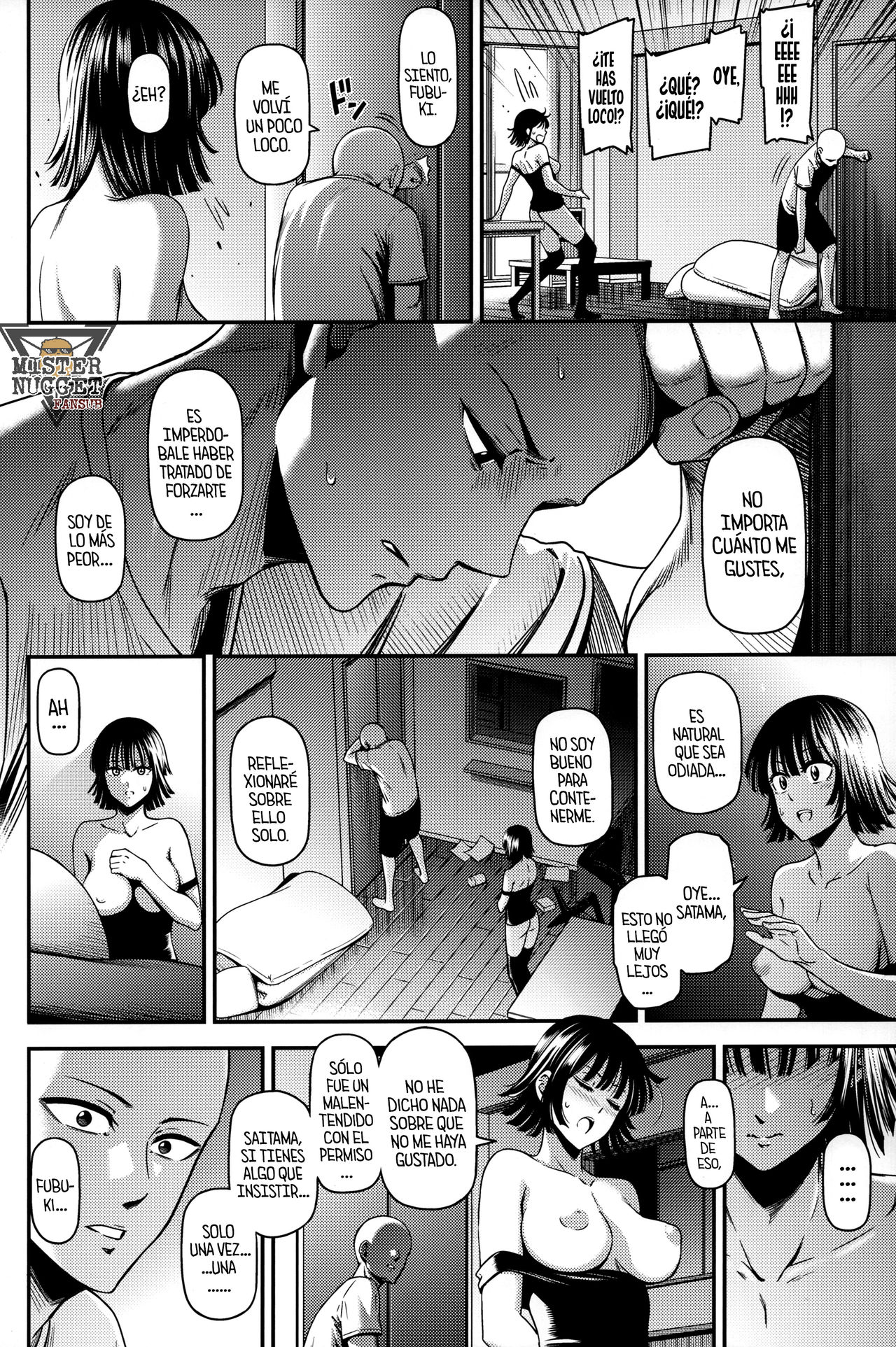 (C93) [Kiyosumi Hurricane (Kiyosumi Hurricane)] ONE-HURRICANE 6 (One Punch Man) [Spanish] [Mister Nugget] image number 19