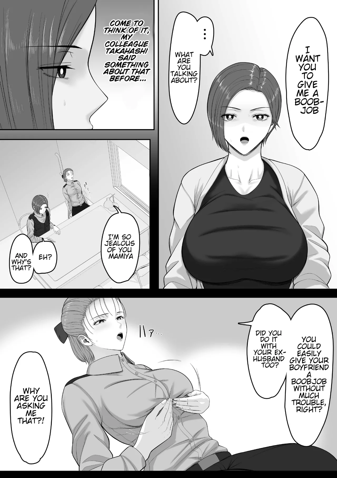 [Kuruto] The story of how my seriously huge-breasted police sergeant mom milked my dick with her pussy. [Waterkujo] 이미지 번호 22