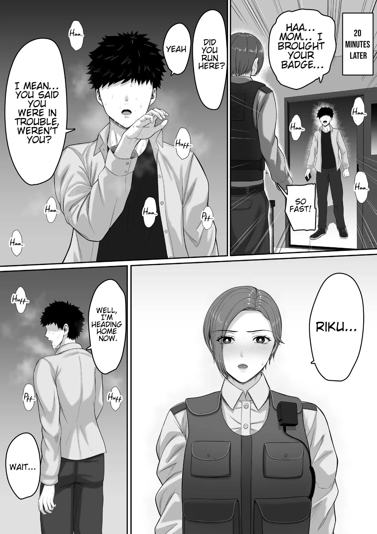 [Kuruto] The story of how my seriously huge-breasted police sergeant mom milked my dick with her pussy. [Waterkujo] 이미지 번호 32