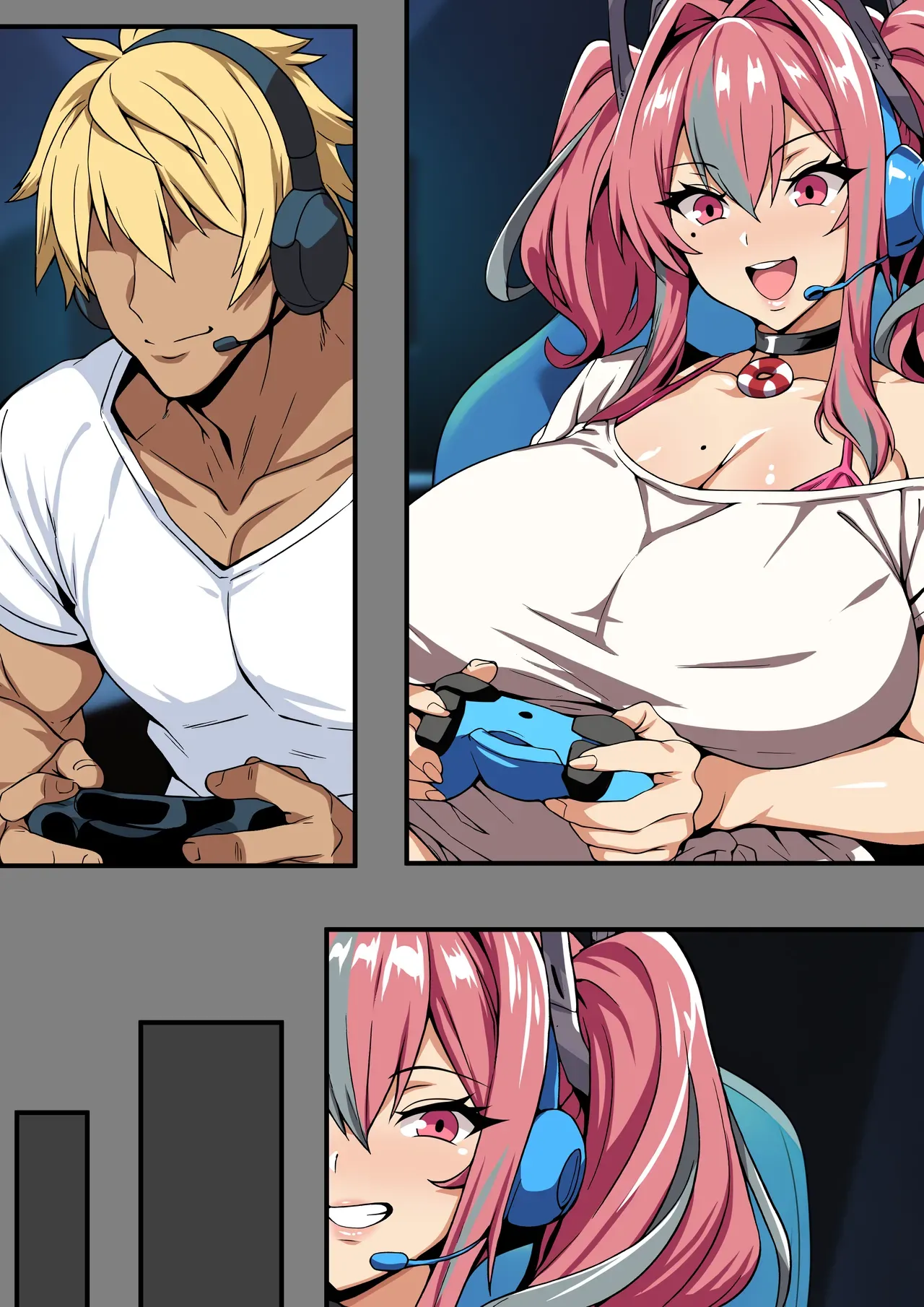 [on] ブレマートンに元カレ寝取らせプレイを頼んでみた2(前中編) [AI Generated] 图片编号 21