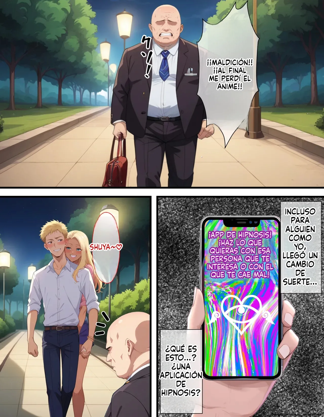 Saimin Oji-san ni Shihai Sareta Onna ~Kanochi Joushi Hen (Spanish) MTL 5eme image