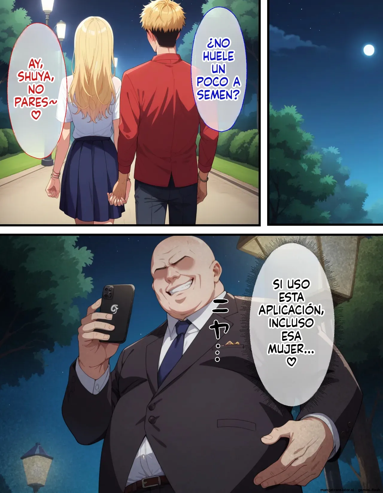 Saimin Oji-san ni Shihai Sareta Onna ~Kanochi Joushi Hen (Spanish) MTL 8eme image