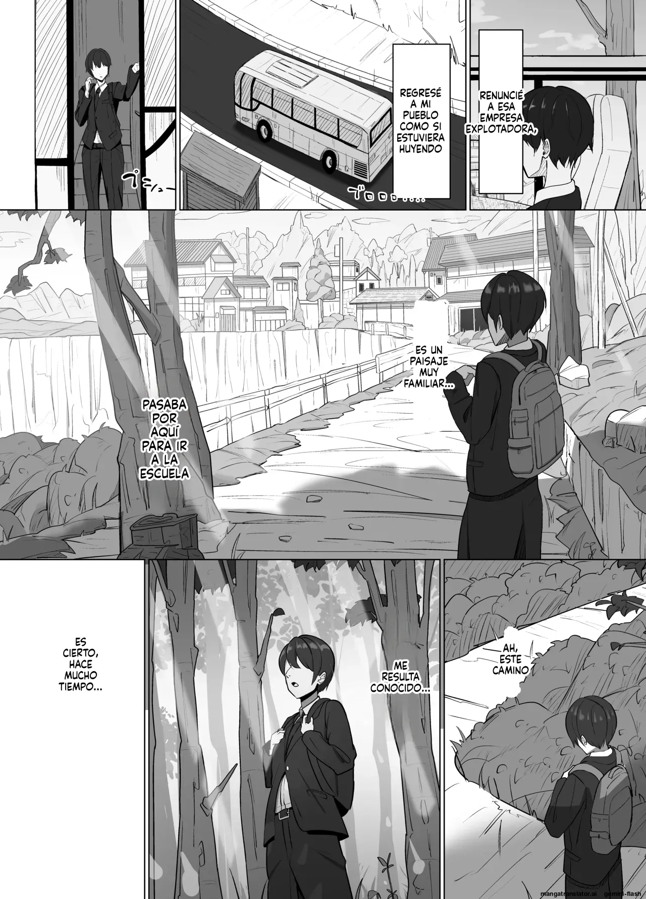 Seiso Datta Osananajimi ga, Kyonyuu de Ecchi ni Seichou Shiteta Hanashi (Spanish) MTL 2eme image