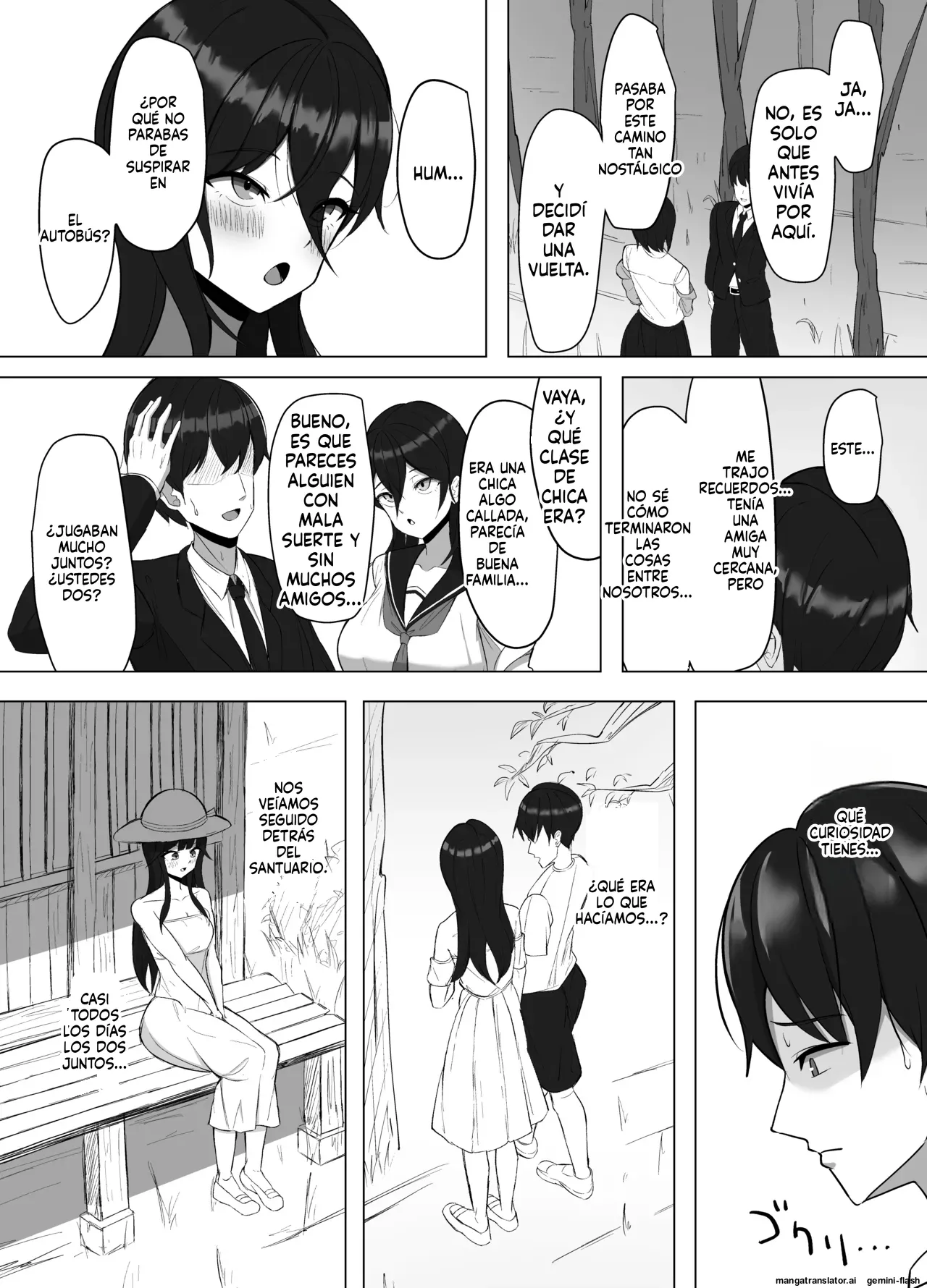 Seiso Datta Osananajimi ga, Kyonyuu de Ecchi ni Seichou Shiteta Hanashi (Spanish) MTL 5eme image