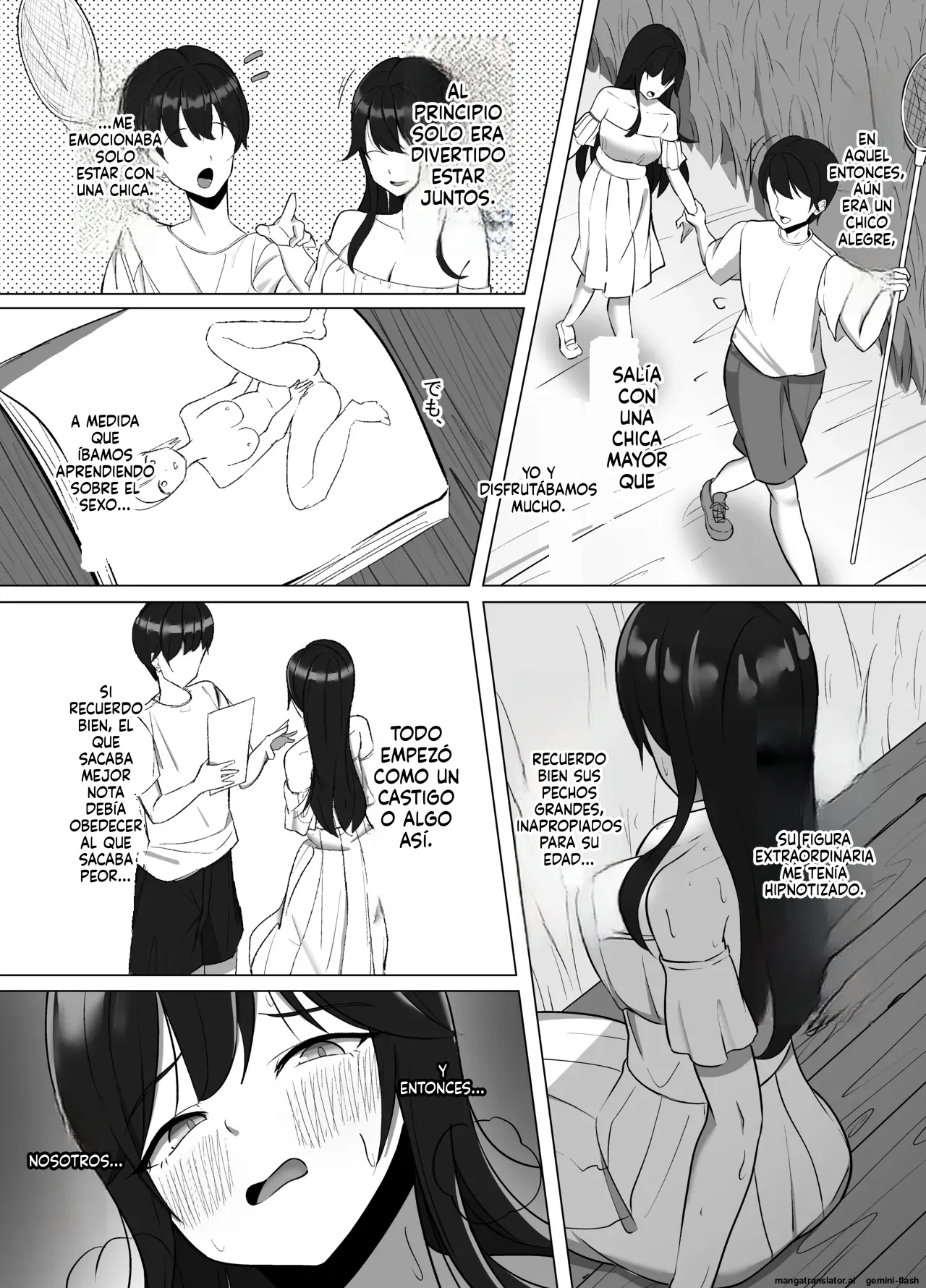 Seiso Datta Osananajimi ga, Kyonyuu de Ecchi ni Seichou Shiteta Hanashi (Spanish) MTL 7eme image