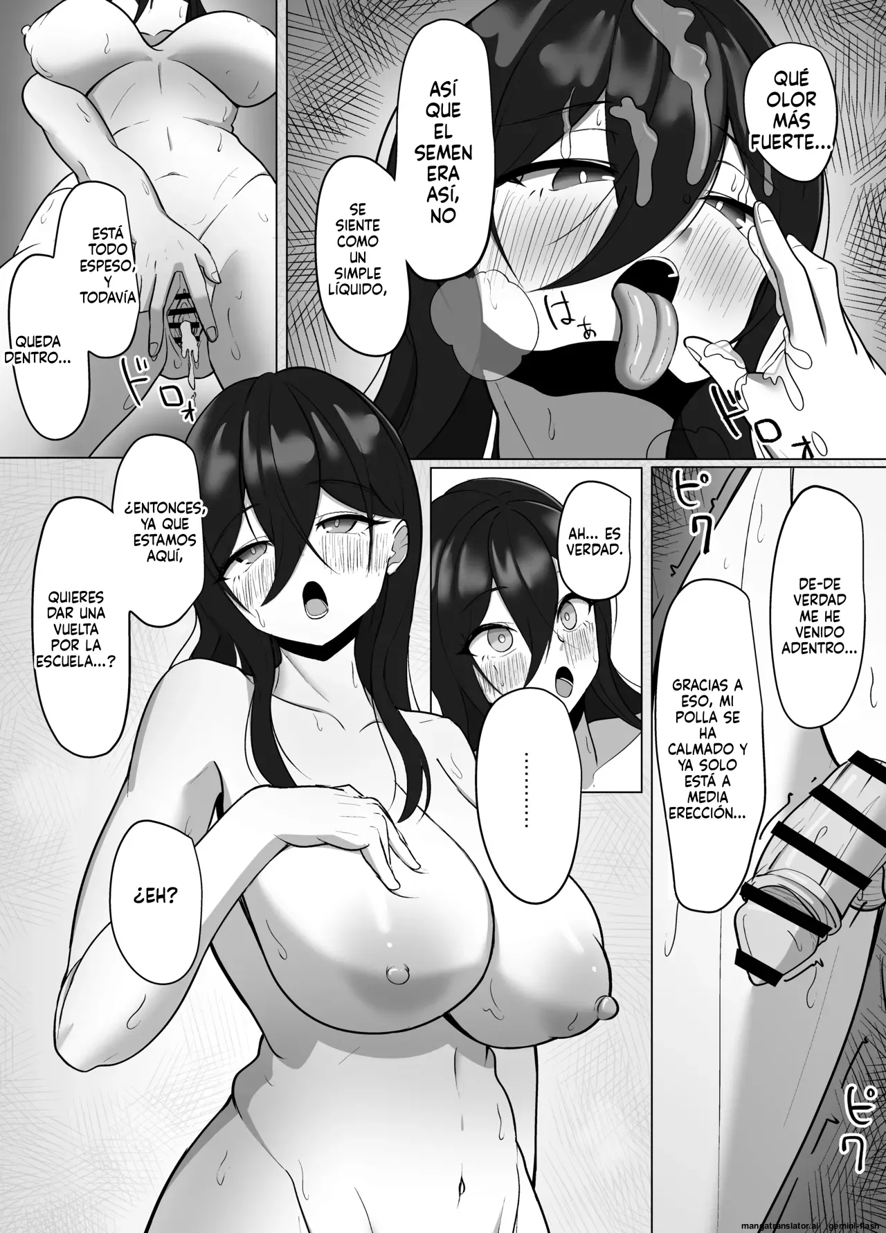 Seiso Datta Osananajimi ga, Kyonyuu de Ecchi ni Seichou Shiteta Hanashi (Spanish) MTL 45eme image