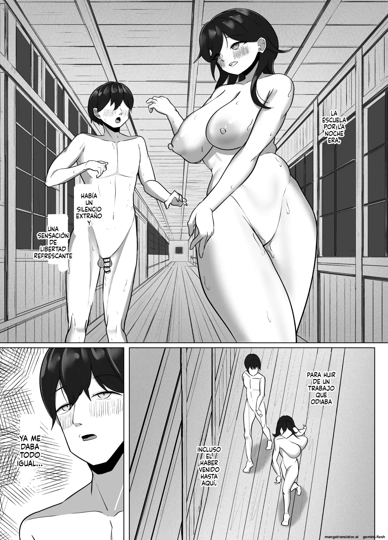 Seiso Datta Osananajimi ga, Kyonyuu de Ecchi ni Seichou Shiteta Hanashi (Spanish) MTL 46eme image