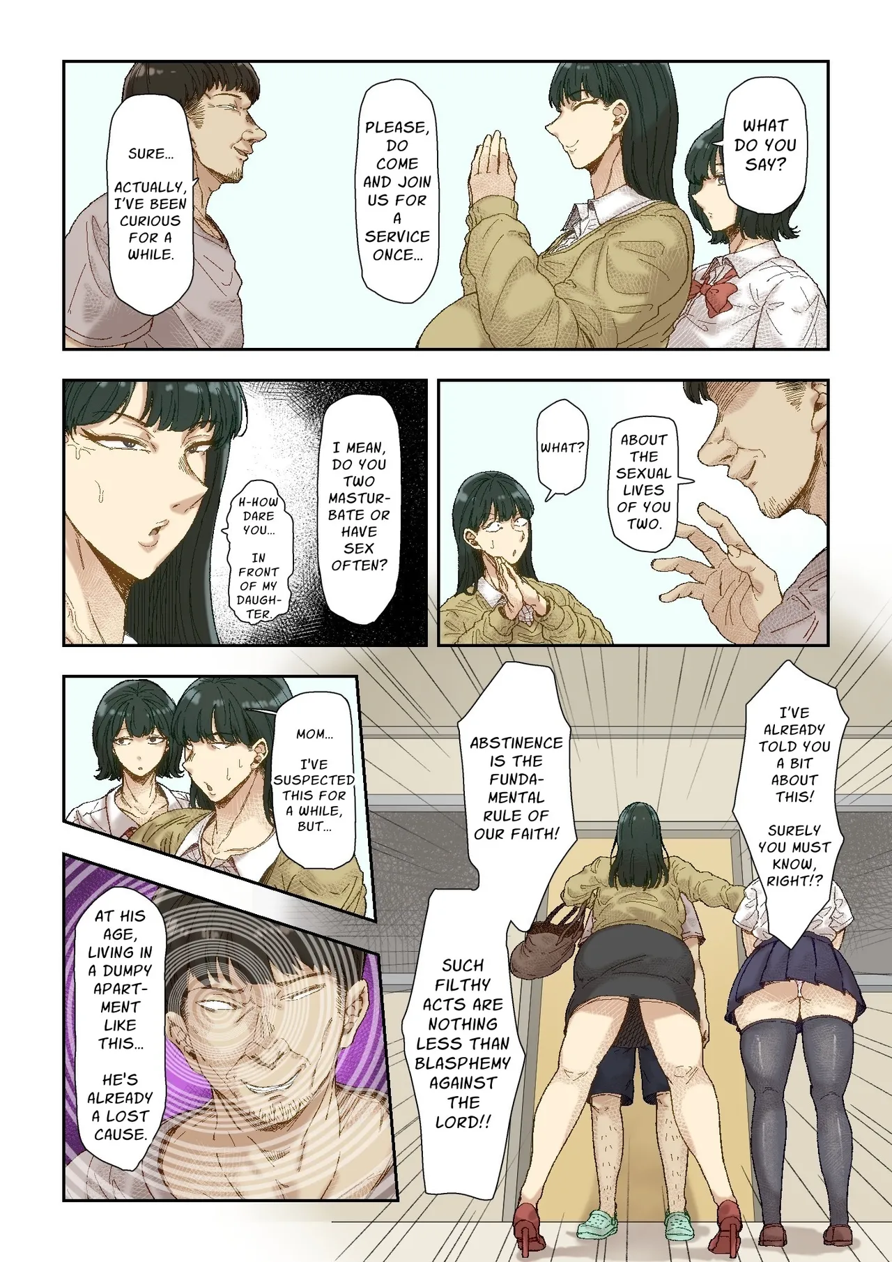 [Mochimochi Warabi] Netori Shinri Kyou | NTR Supreme Truth [English] [Solid Rose] 图片编号 9